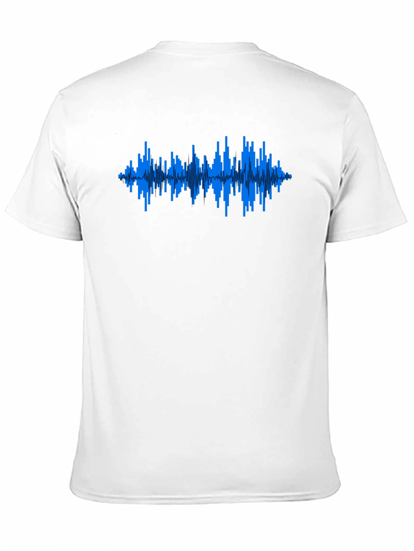 Soundwave Graphic T-Shirt - Black Crew Neck Tee