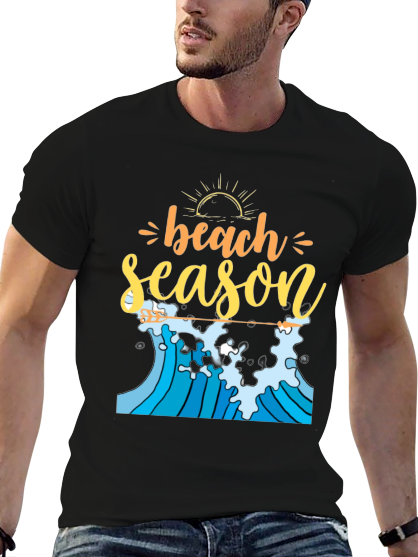 Beach Season T-Shirt - Summer Waves