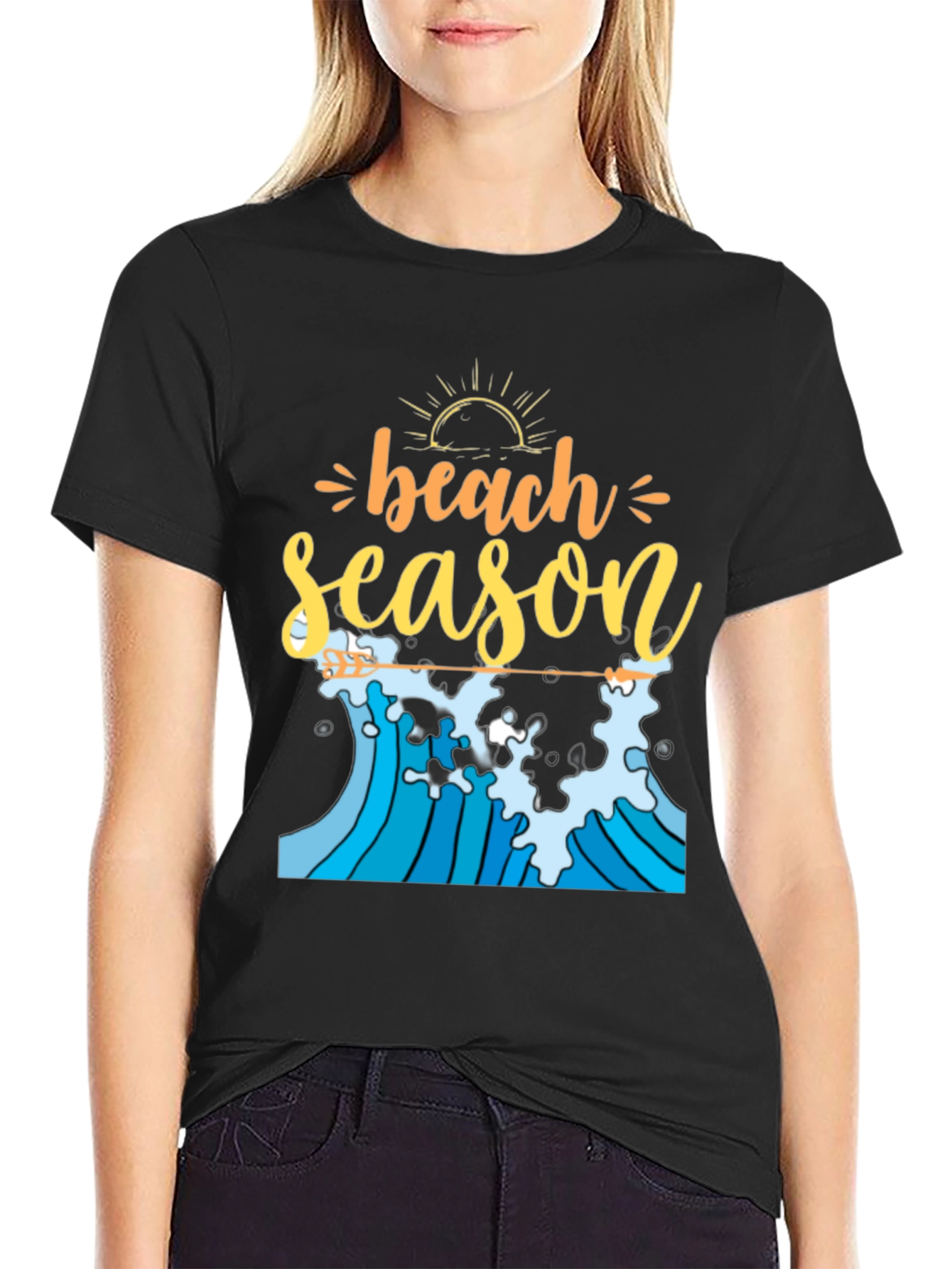 Beach Season T-Shirt - Summer Waves