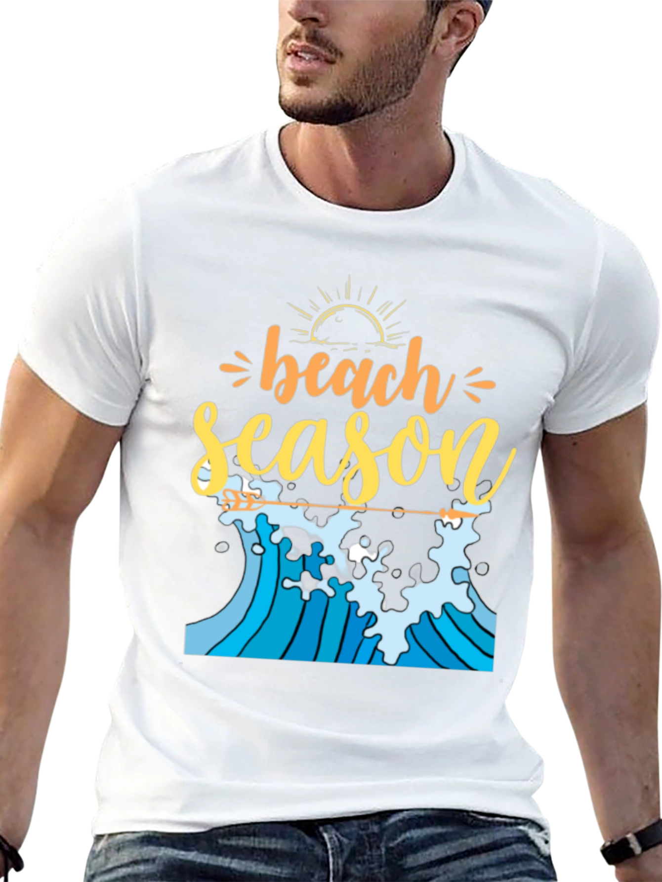 Beach Season T-Shirt - Summer Waves