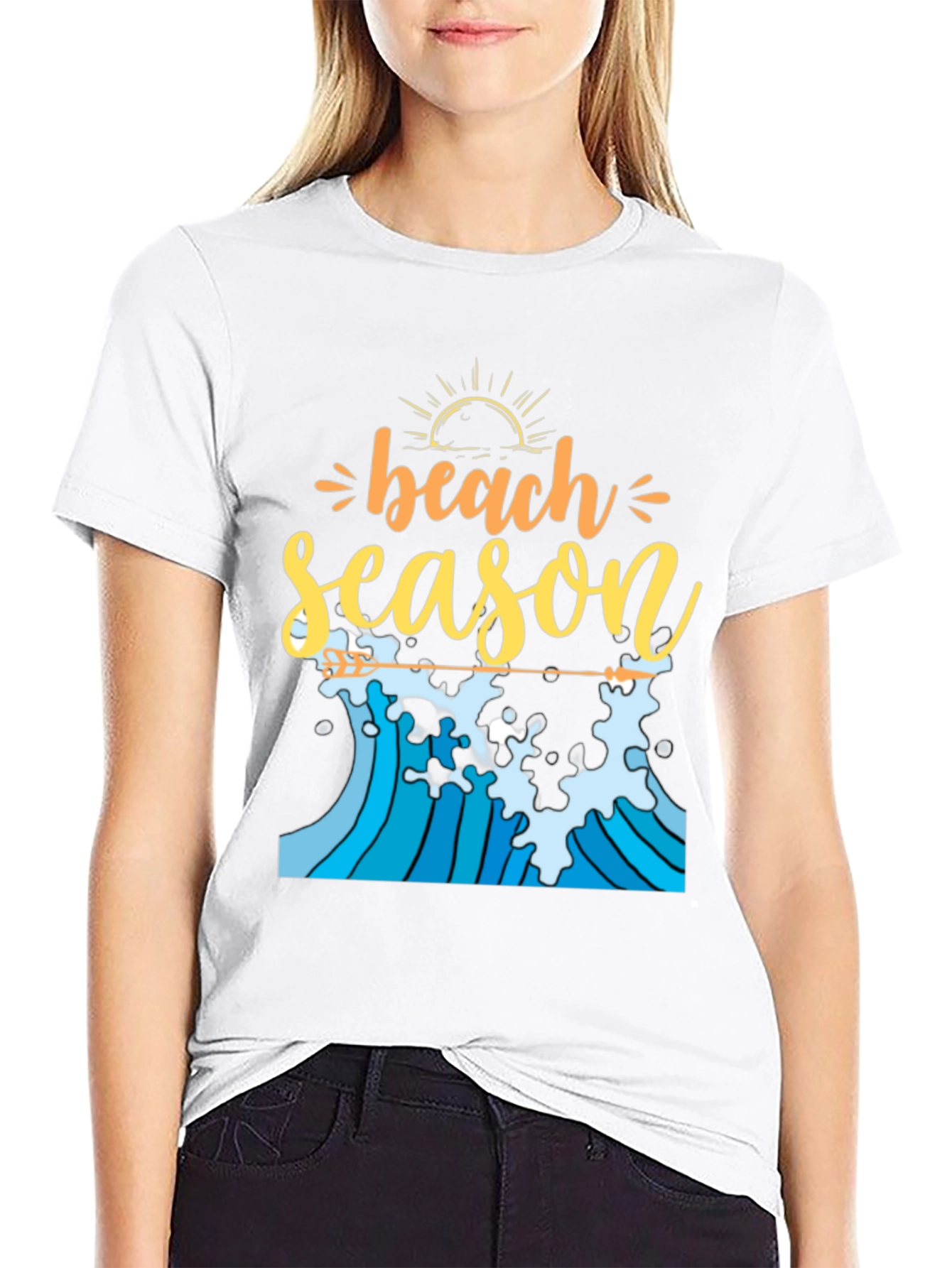 Beach Season T-Shirt - Summer Waves