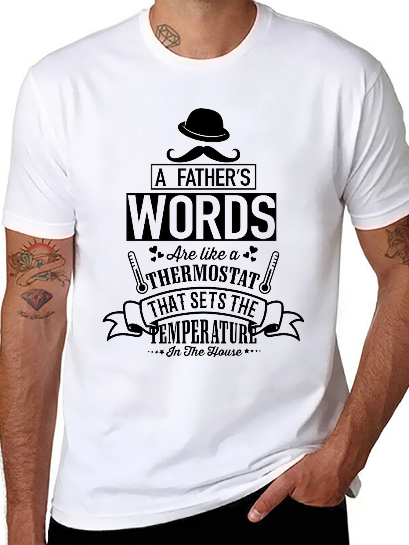 Fathers Words Thermostat T-Shirt