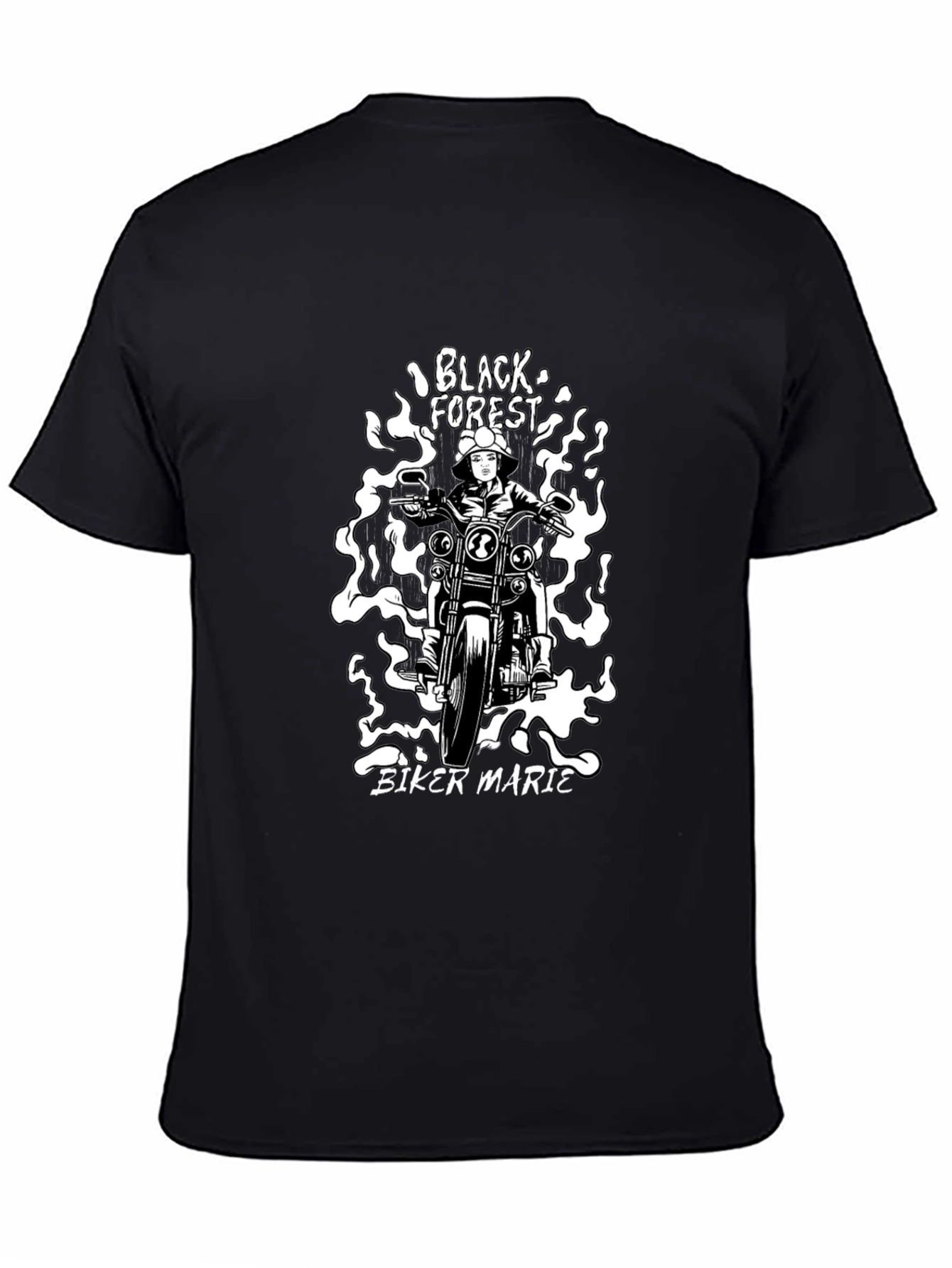 Black Biker Marie T-Shirt
