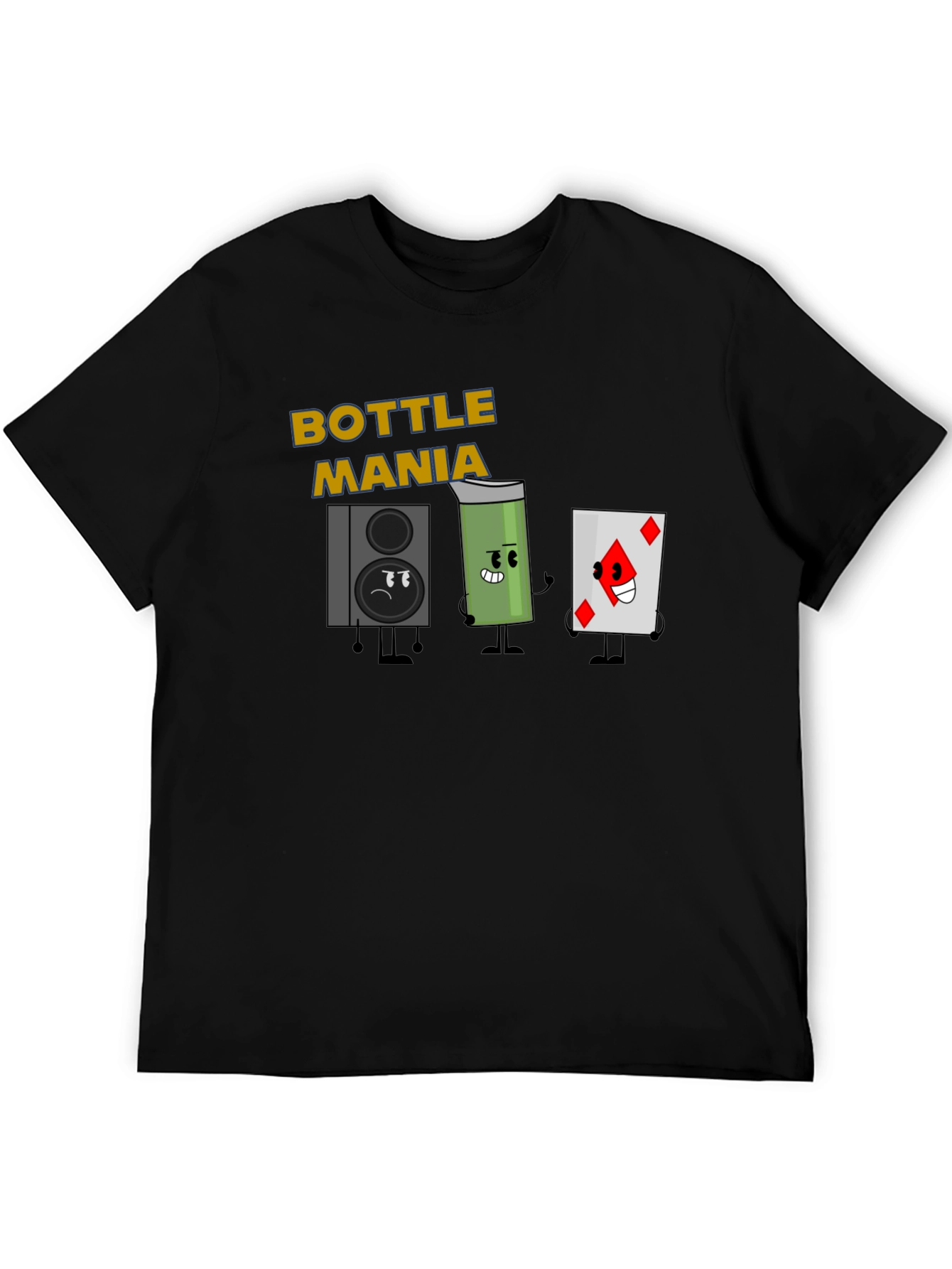 Bottle Mania Black T-Shirt