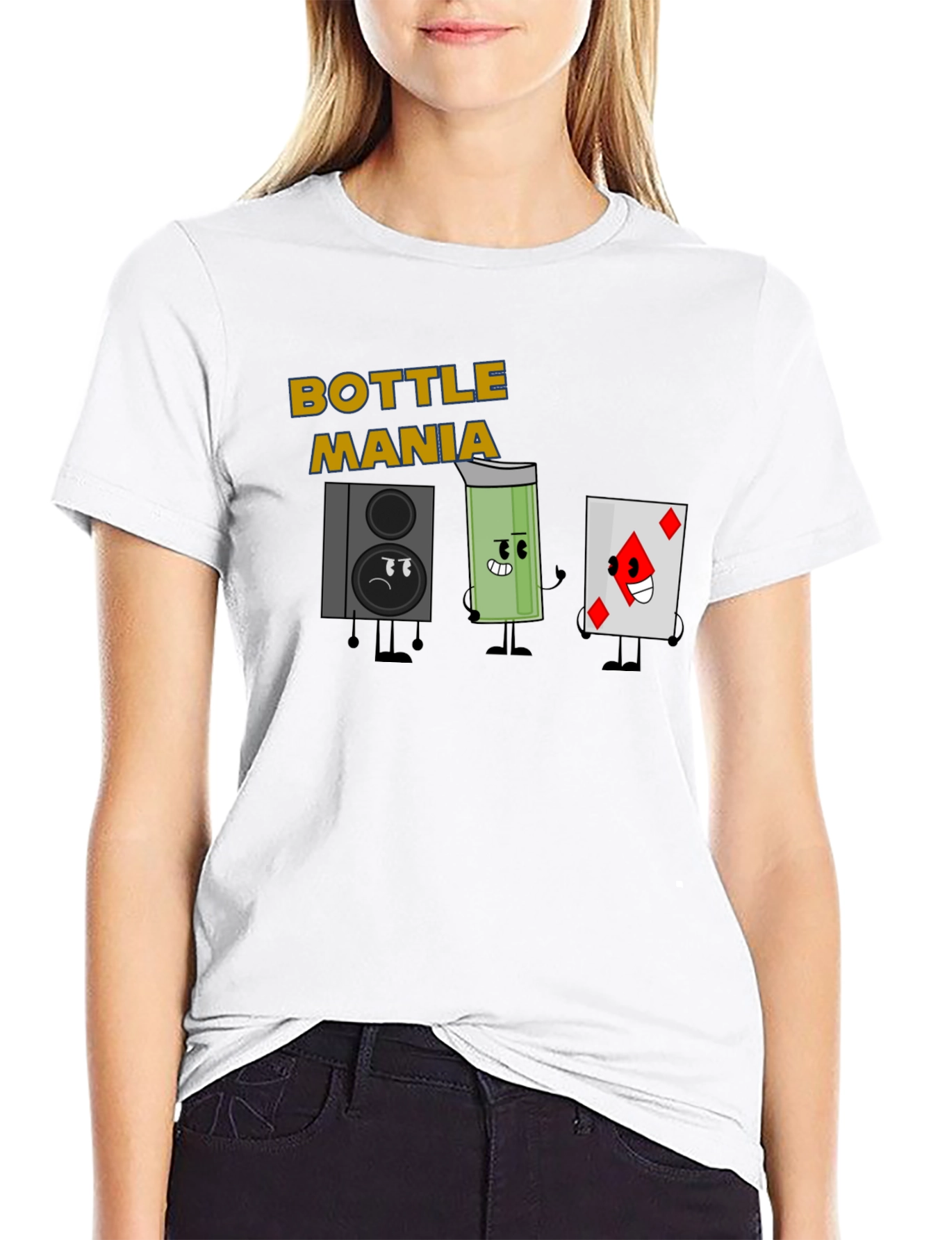 Bottle Mania Black T-Shirt