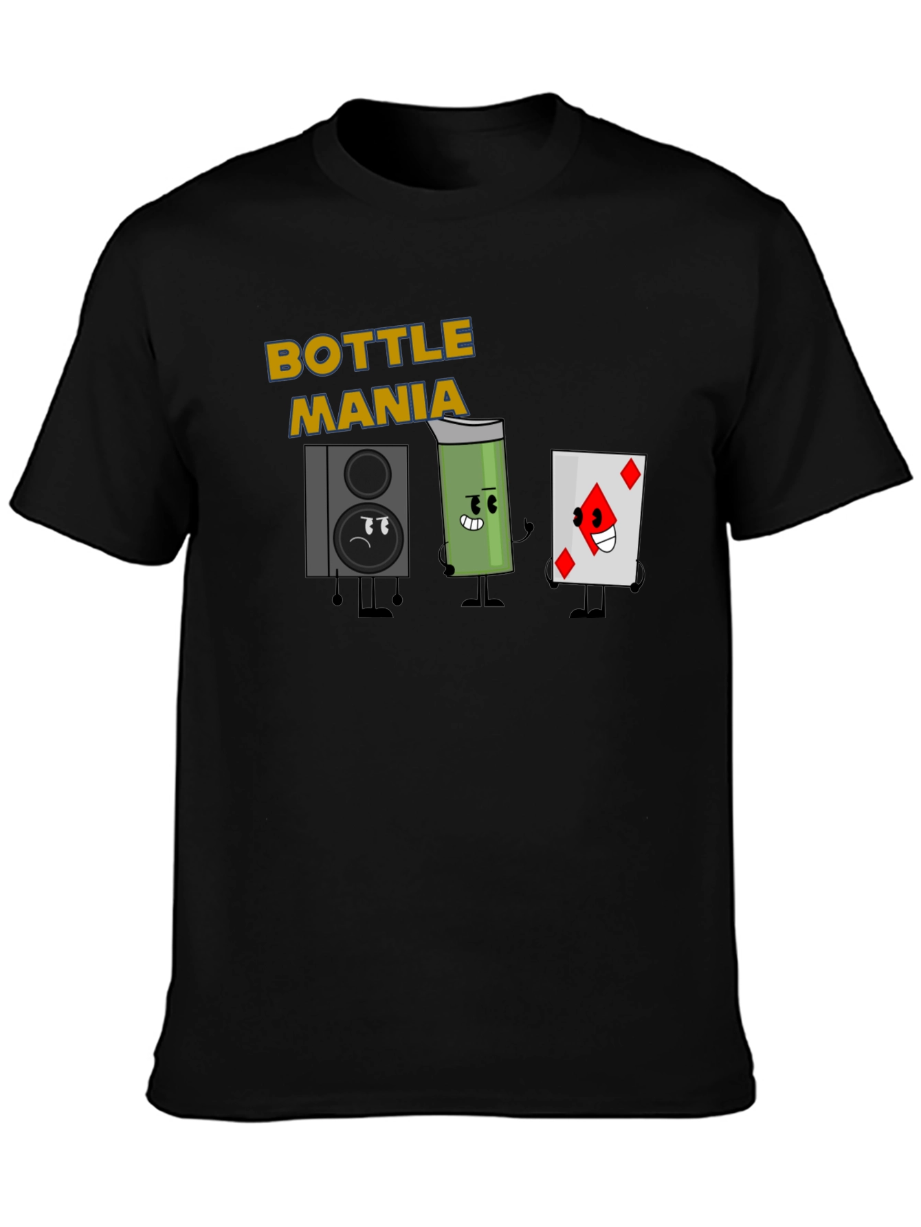 Bottle Mania Black T-Shirt