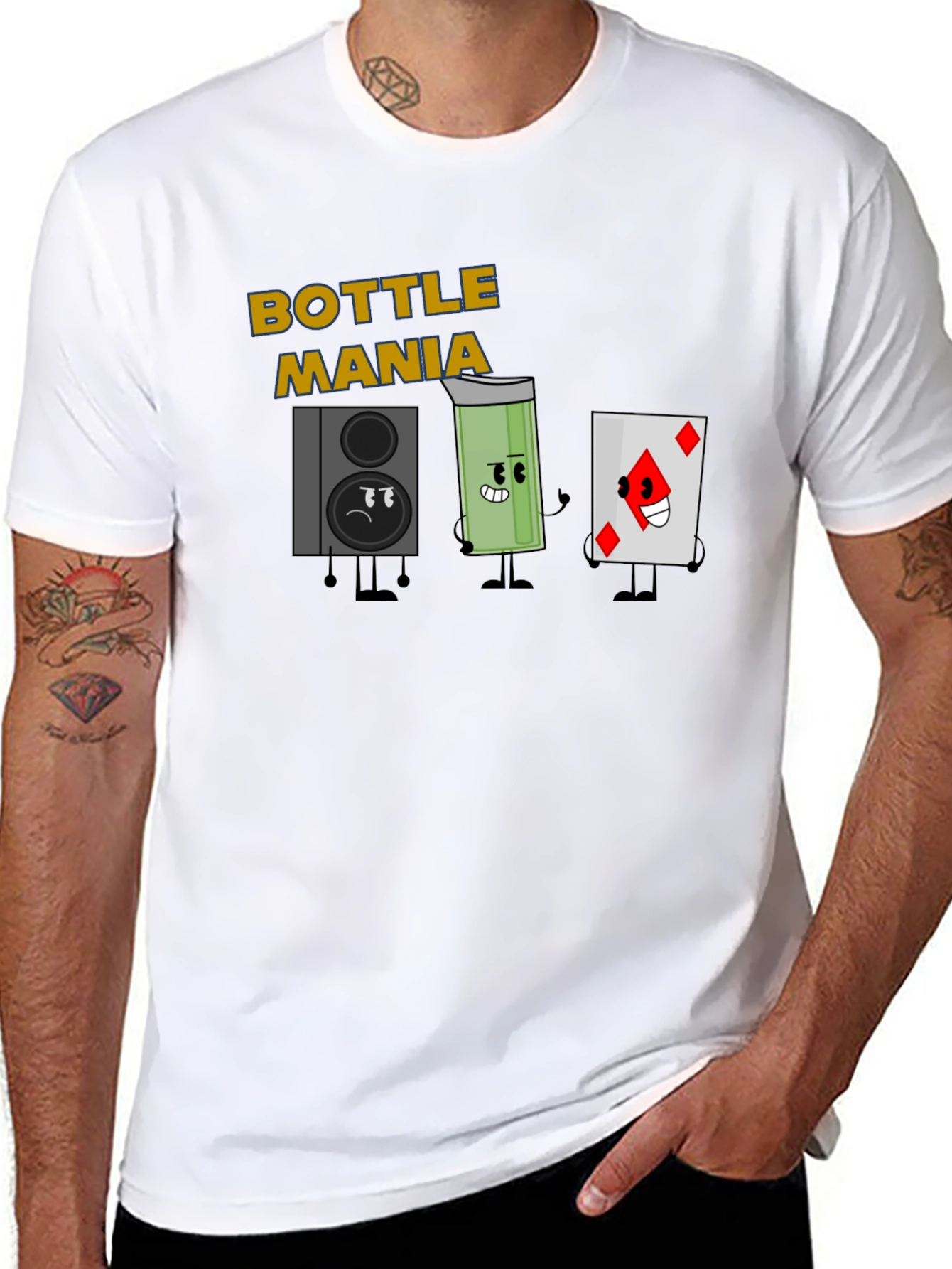 Bottle Mania Black T-Shirt