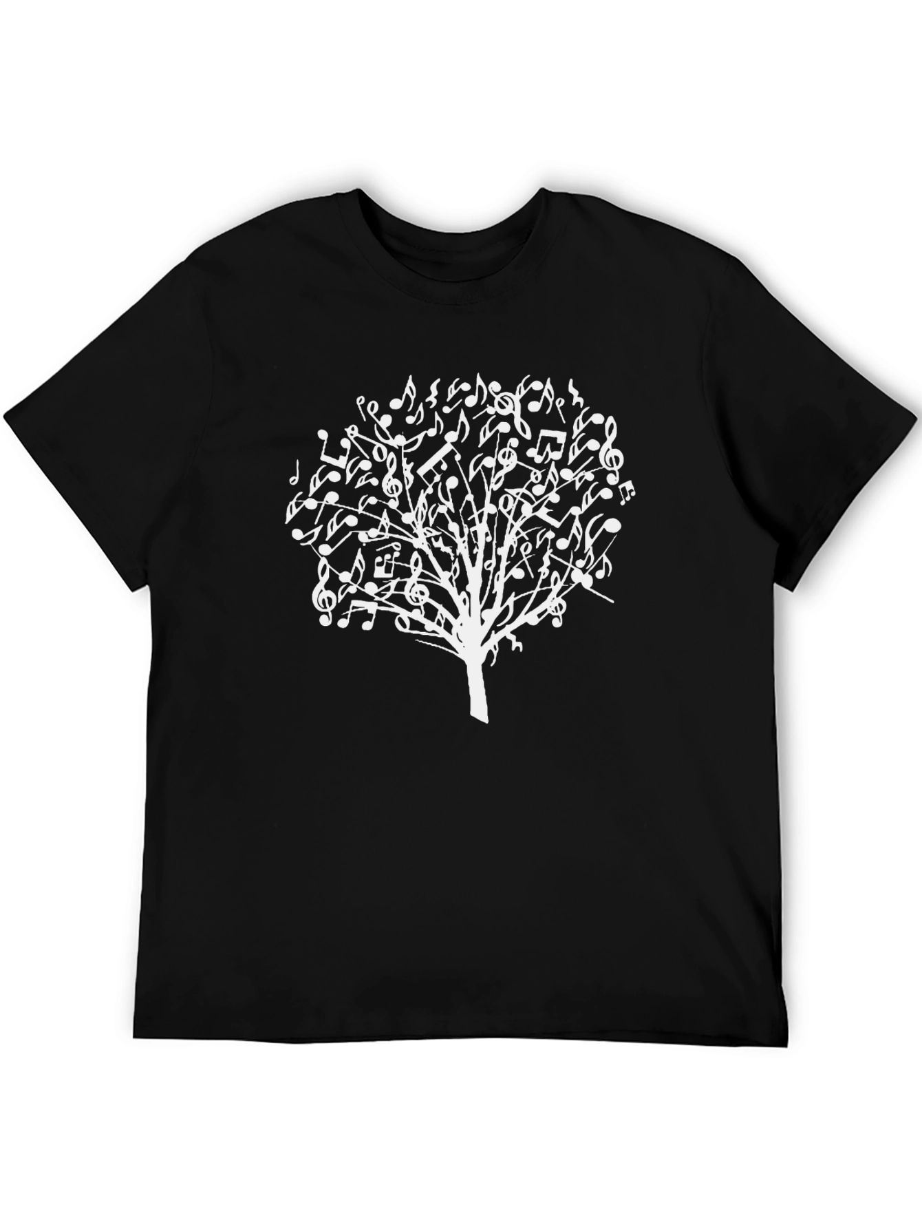 Music Tree Black T-Shirt
