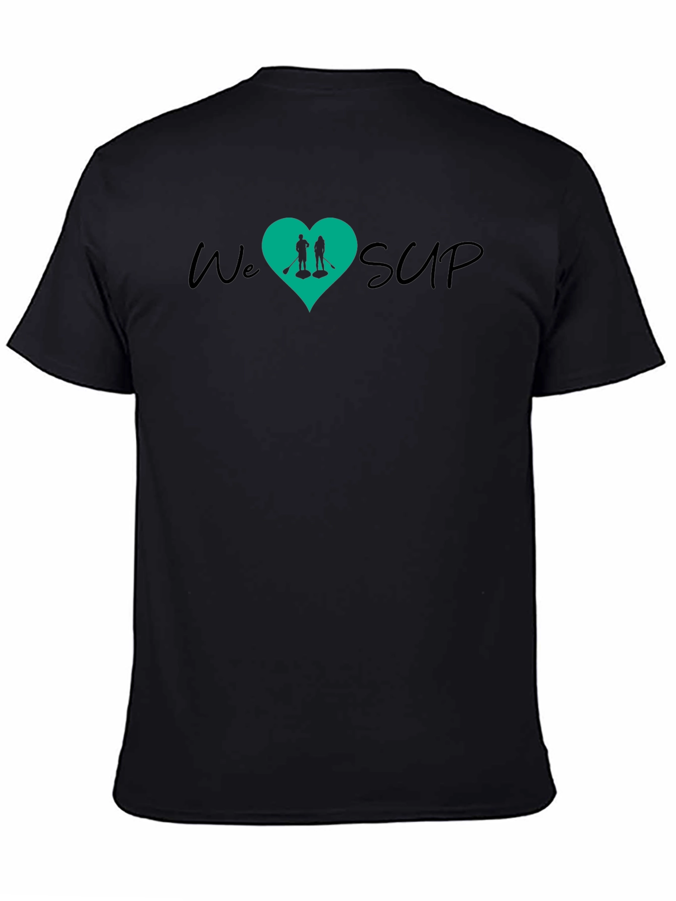 We Heart SUP T-Shirt - Paddle Boarding Tee