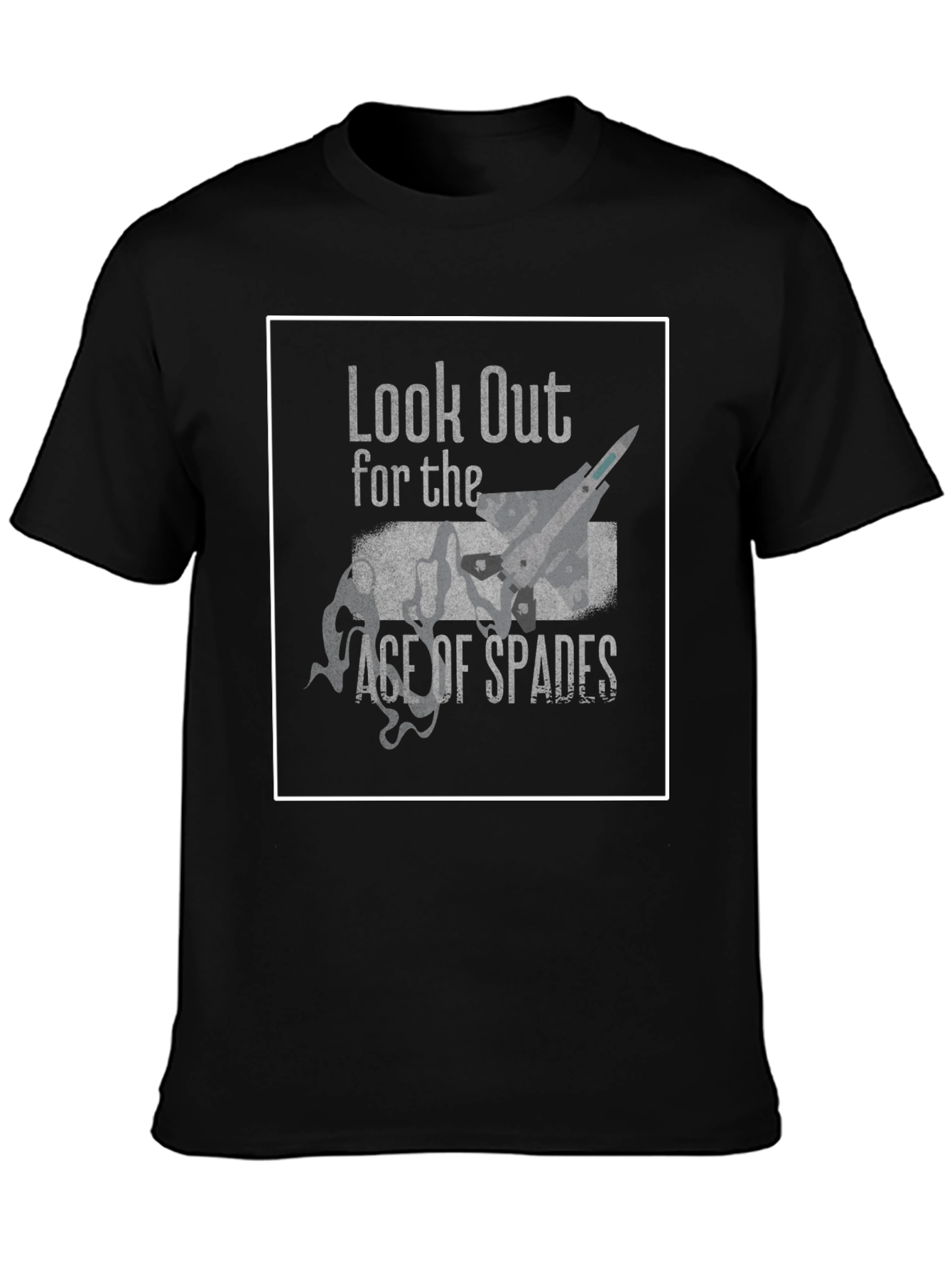 Ace of Spades Graphic Tee - Black