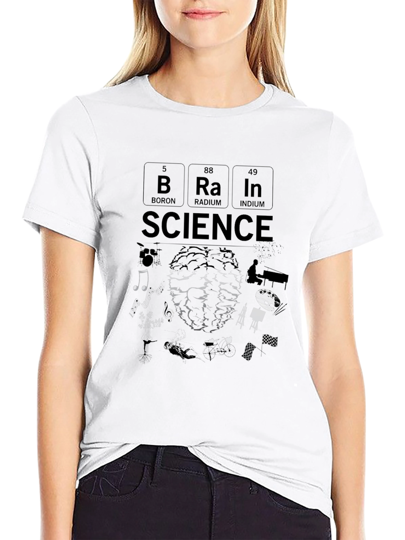 Science Brain T-Shirt - Creative & Unique Design