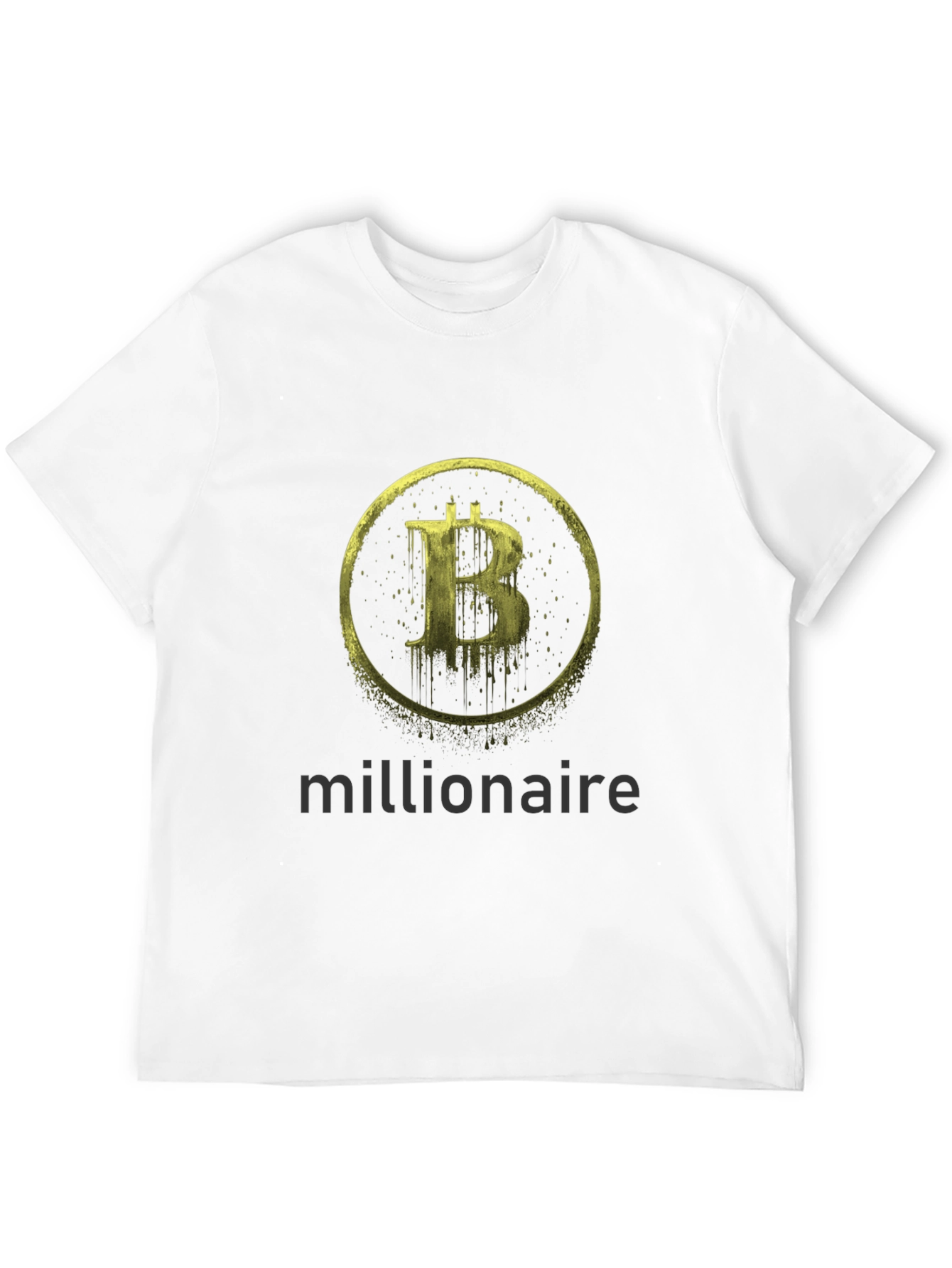 Bitcoin Millionaire Graphic Tee - Black