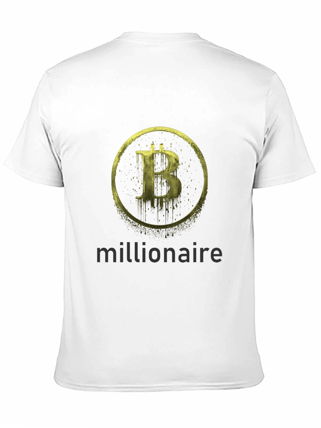 Bitcoin Millionaire Graphic Tee - Black