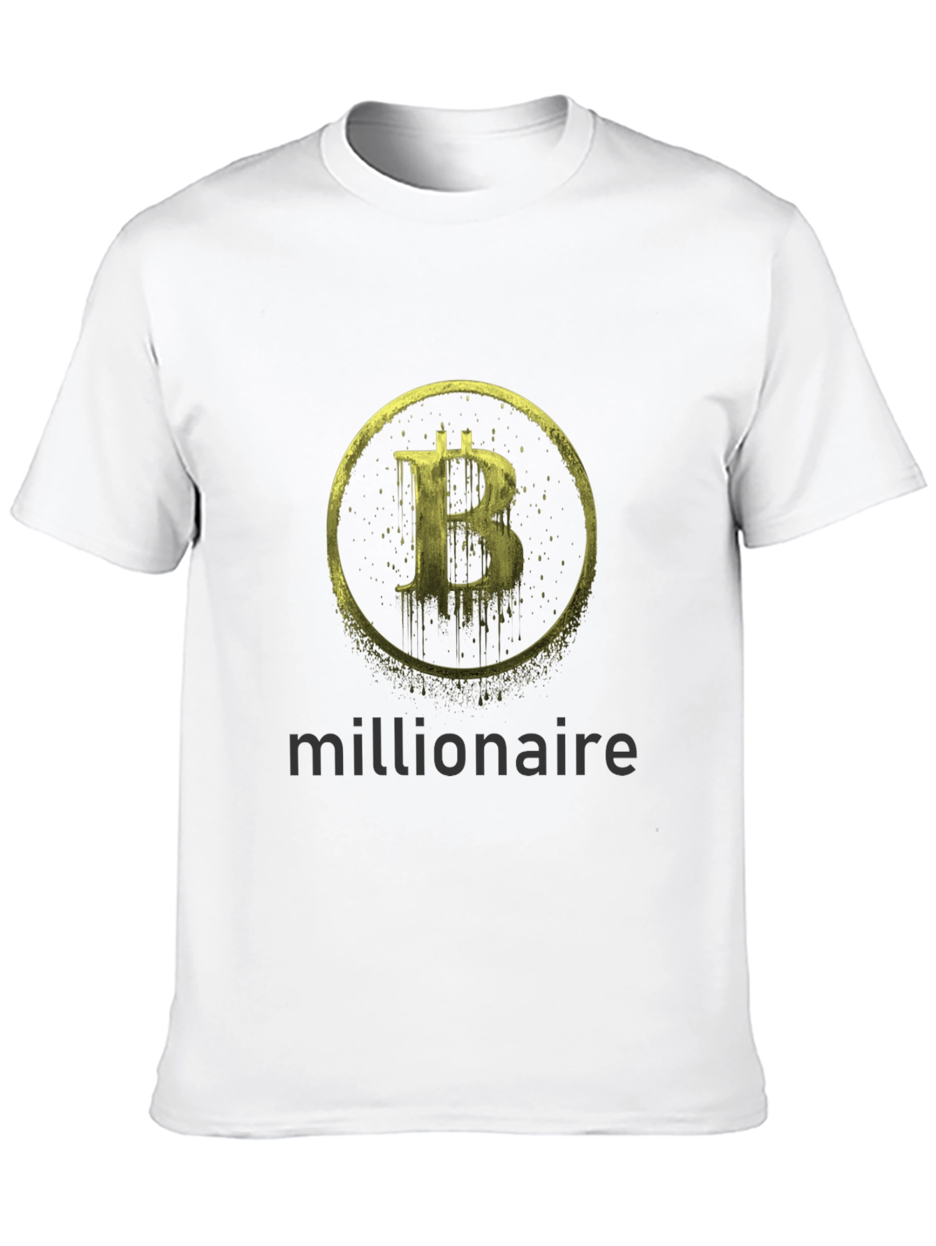 Bitcoin Millionaire Graphic Tee - Black