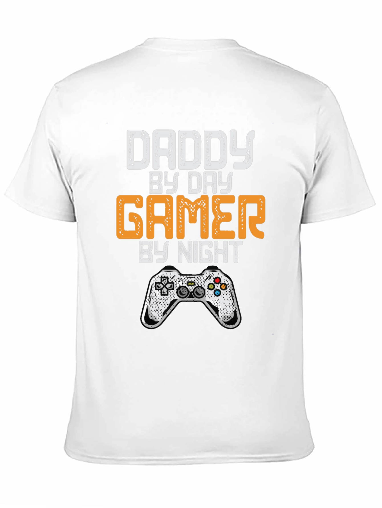 Daddy by Day Gamer by Night Graphic T-Shirt