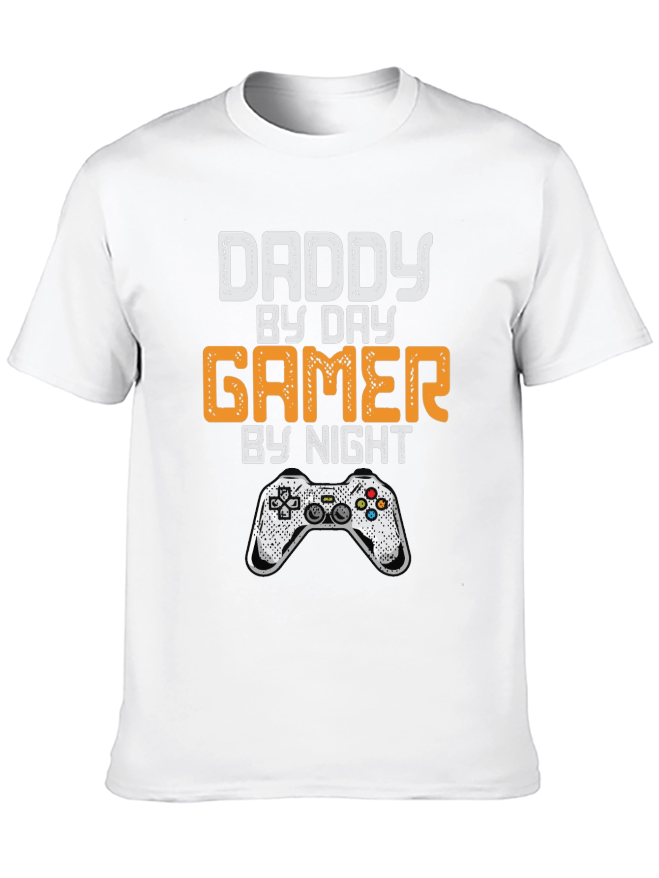 Daddy by Day Gamer by Night Graphic T-Shirt