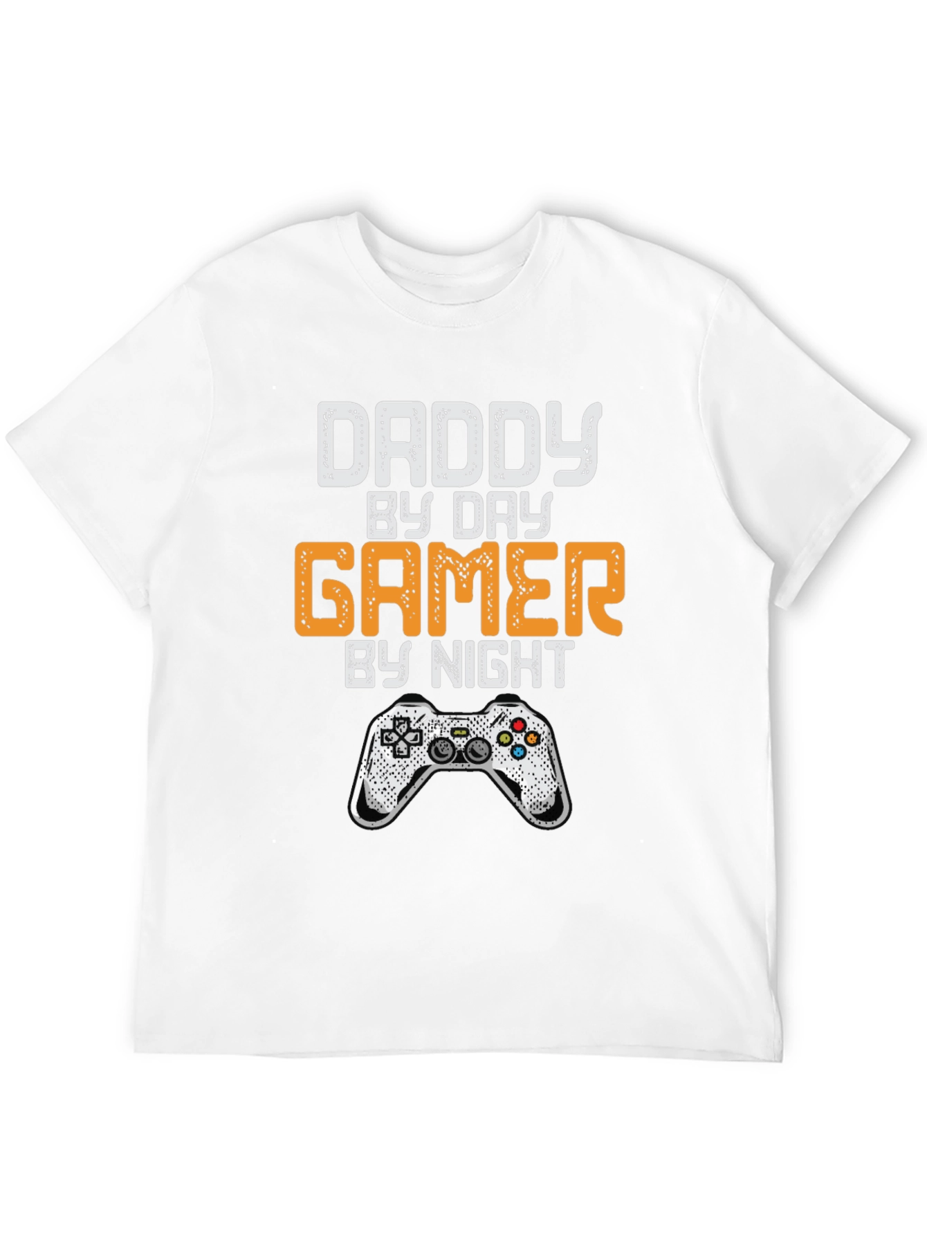 Daddy by Day Gamer by Night Graphic T-Shirt
