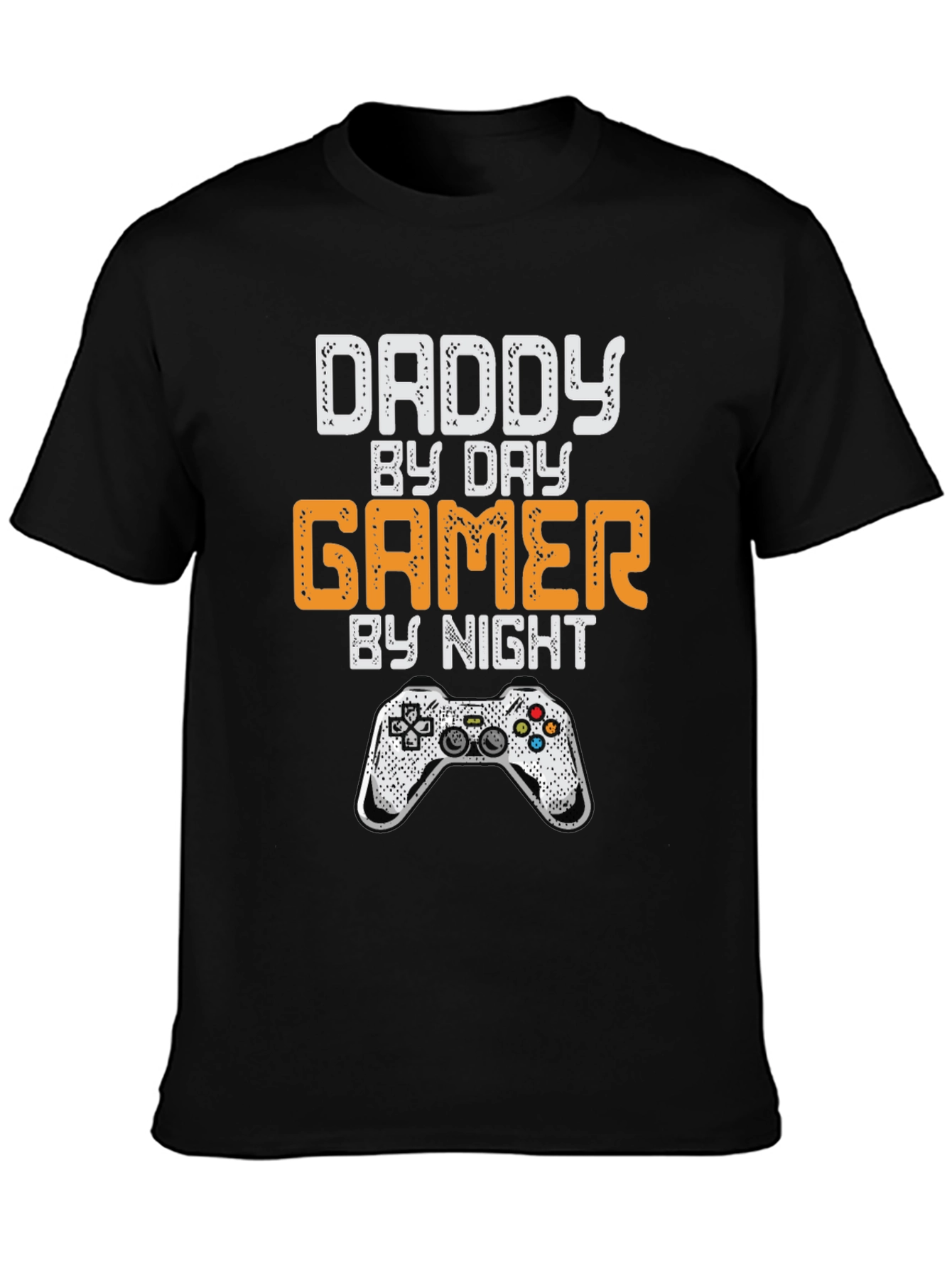 Daddy by Day Gamer by Night Graphic T-Shirt