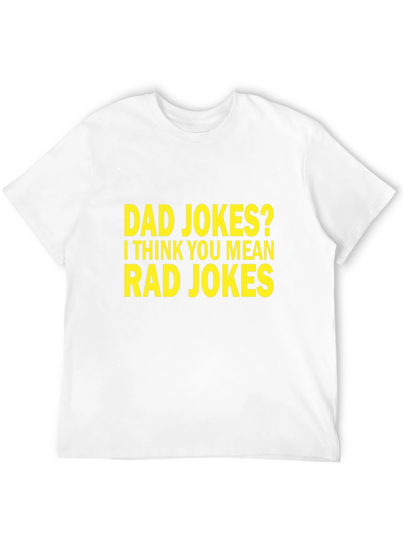 Dad Jokes? Rad Jokes! Mens Graphic Tee