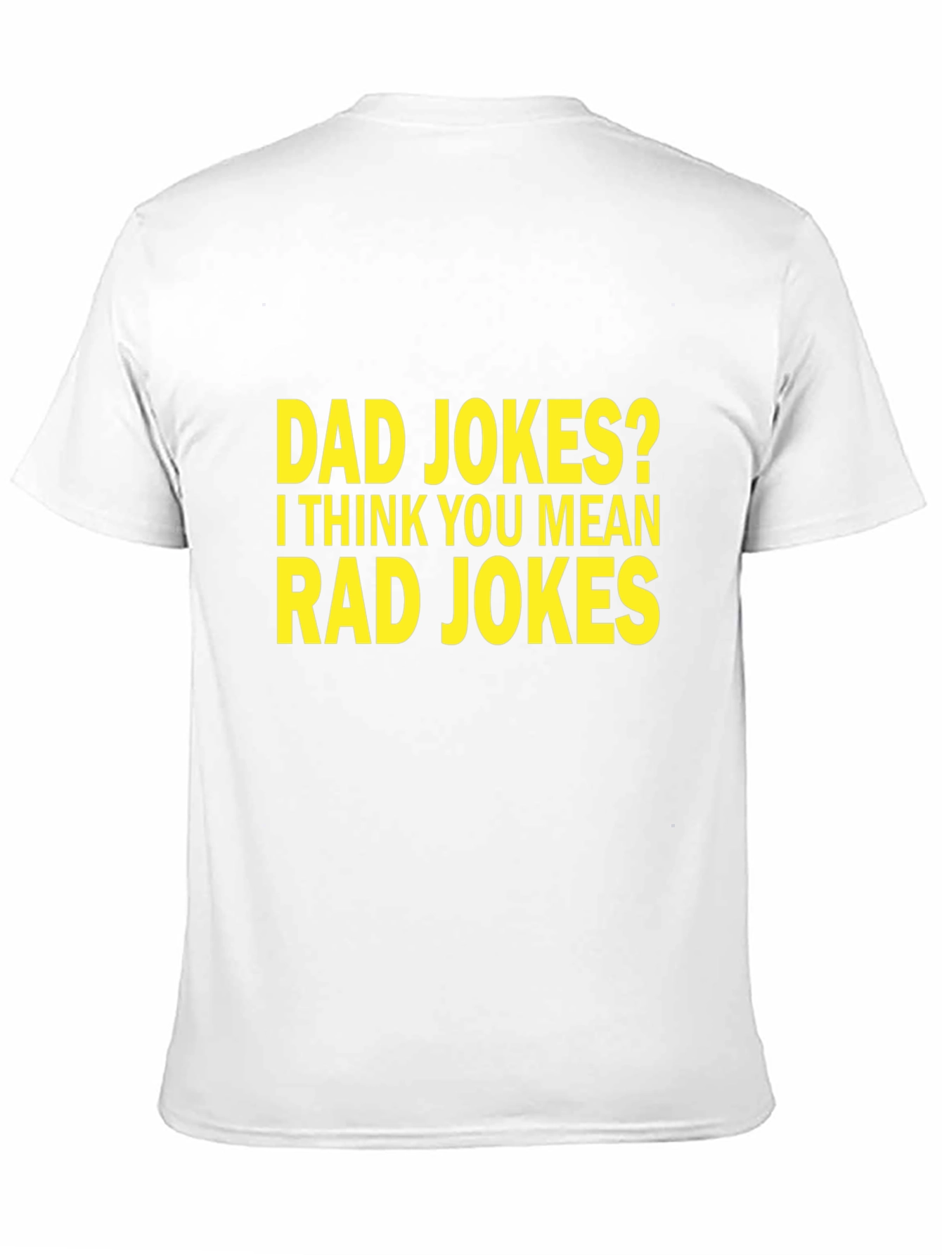 Dad Jokes? Rad Jokes! Mens Graphic Tee