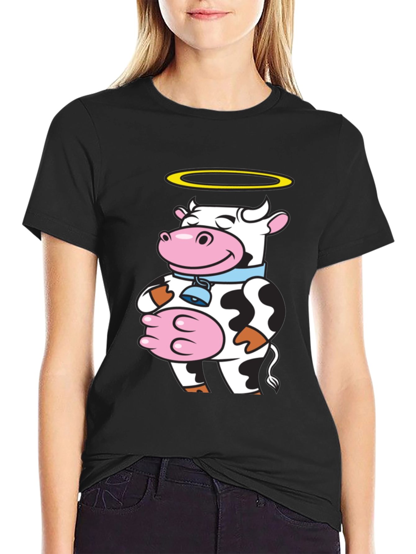 Holy Cow Graphic Tee - Unique Novelty Shirt
