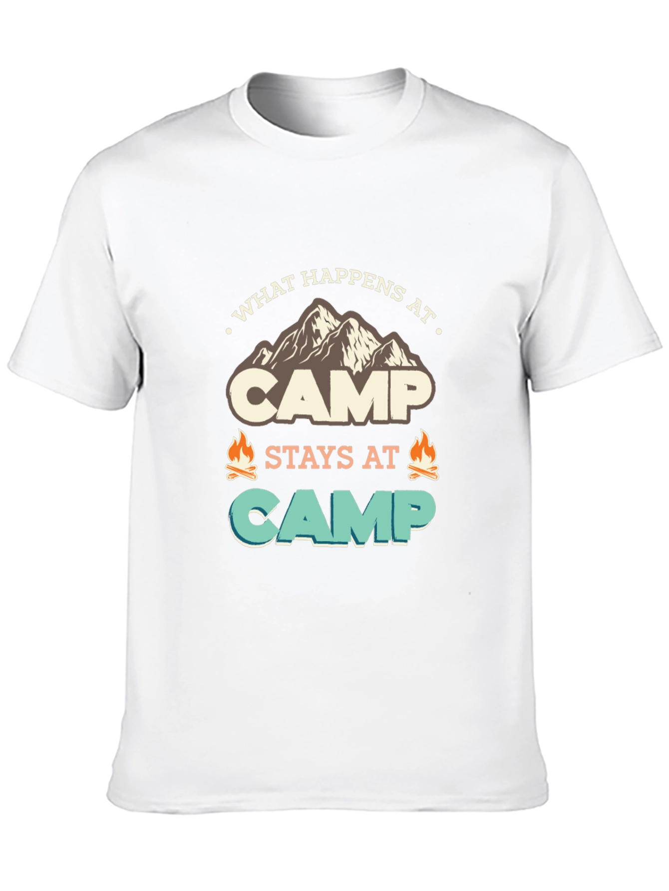 Camp What Happens Stays At Camp T-Shirt