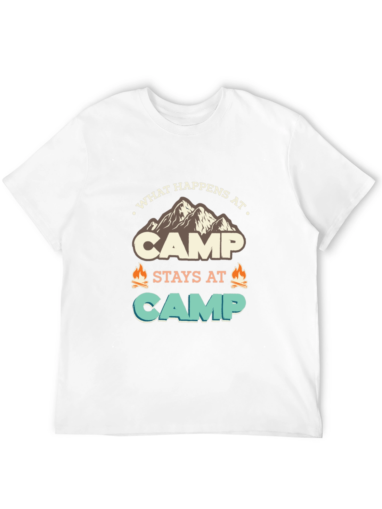 Camp What Happens Stays At Camp T-Shirt