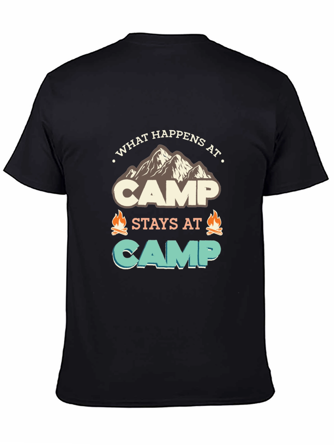 Camp What Happens Stays At Camp T-Shirt
