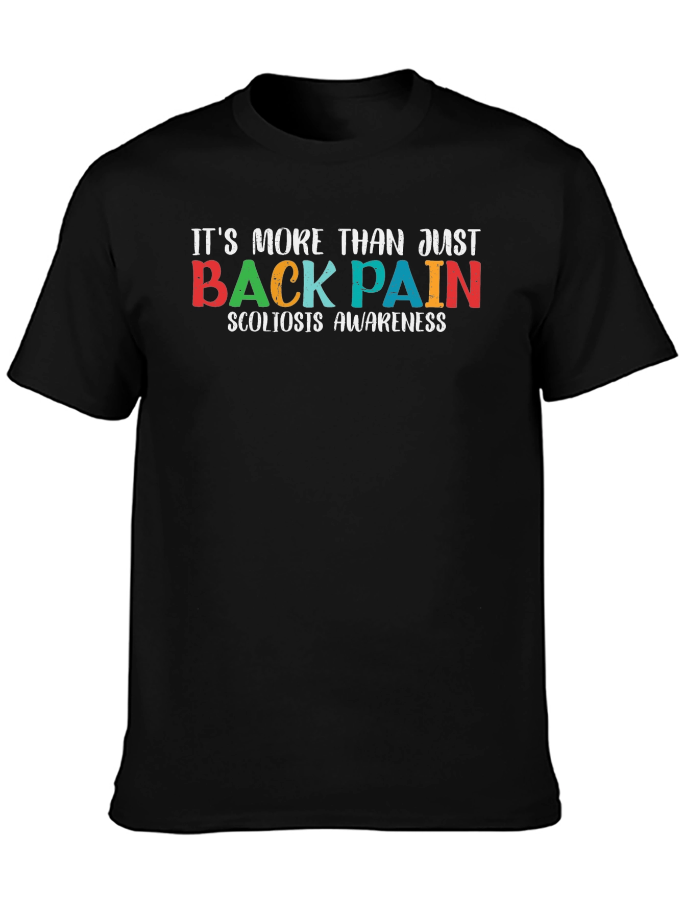 Scoliosis Awareness T-Shirt: More Than Just Back Pain