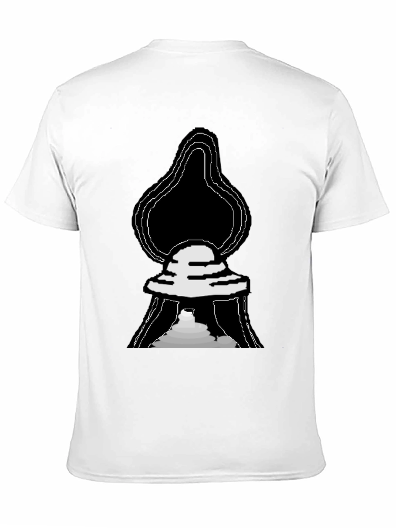 Black UFO Graphic T-Shirt