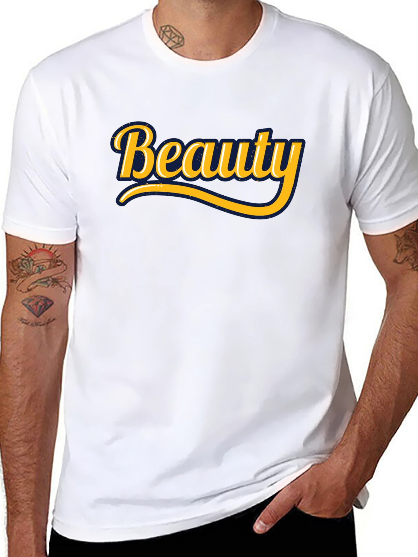 Beauty Graphic Tee - Casual Comfort