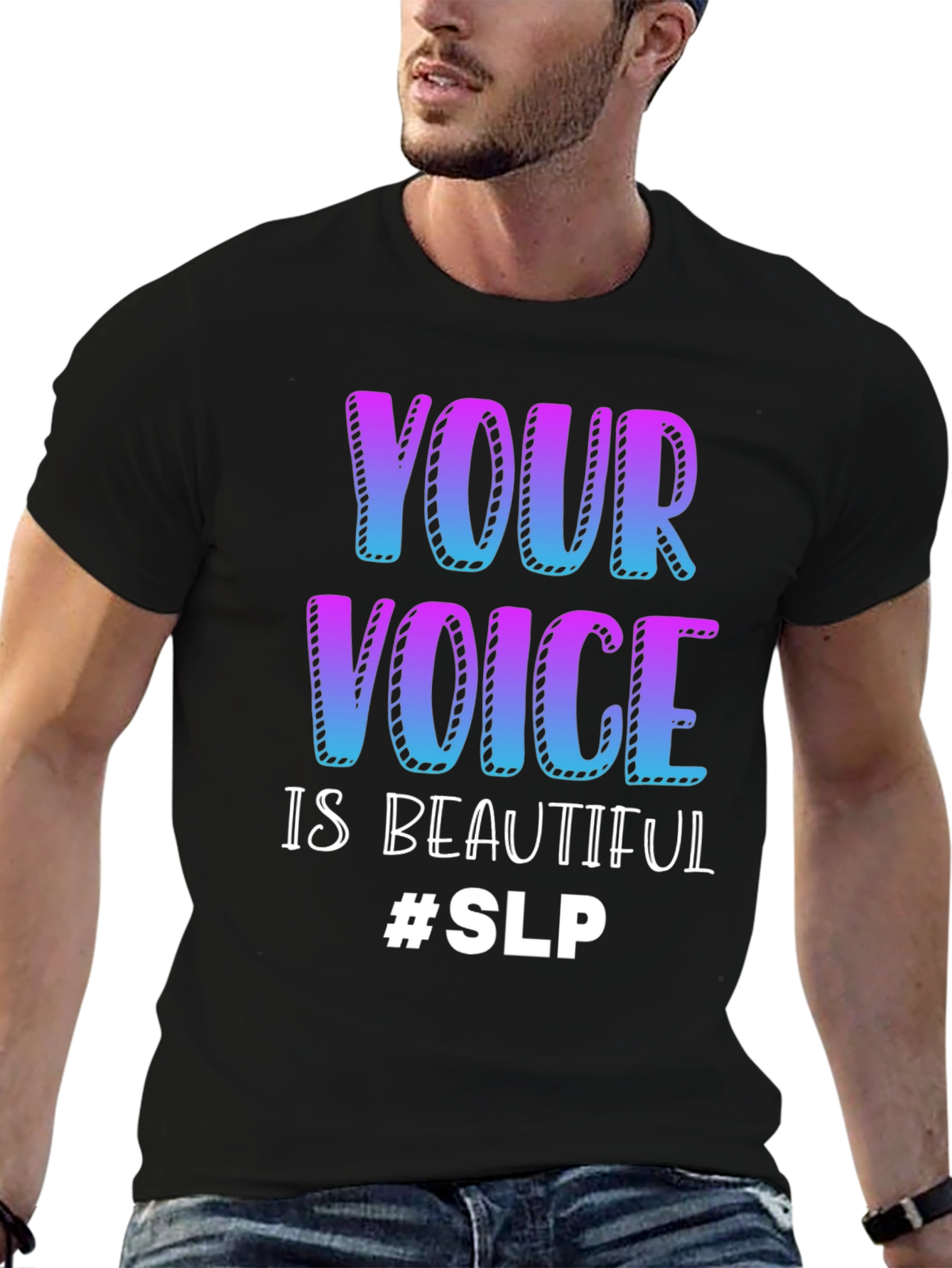 Your Voice is Beautiful T-Shirt Speech Language Pathologist SLP