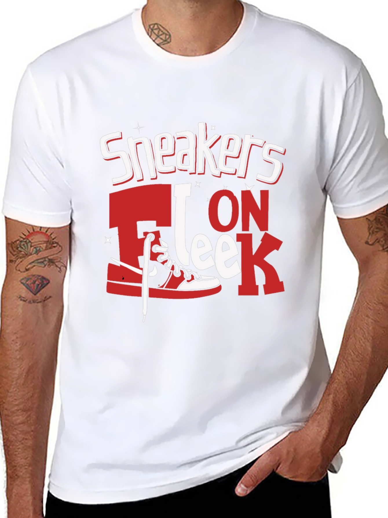 Sneakers On Fleek Graphic T-Shirt - Streetwear Fashion