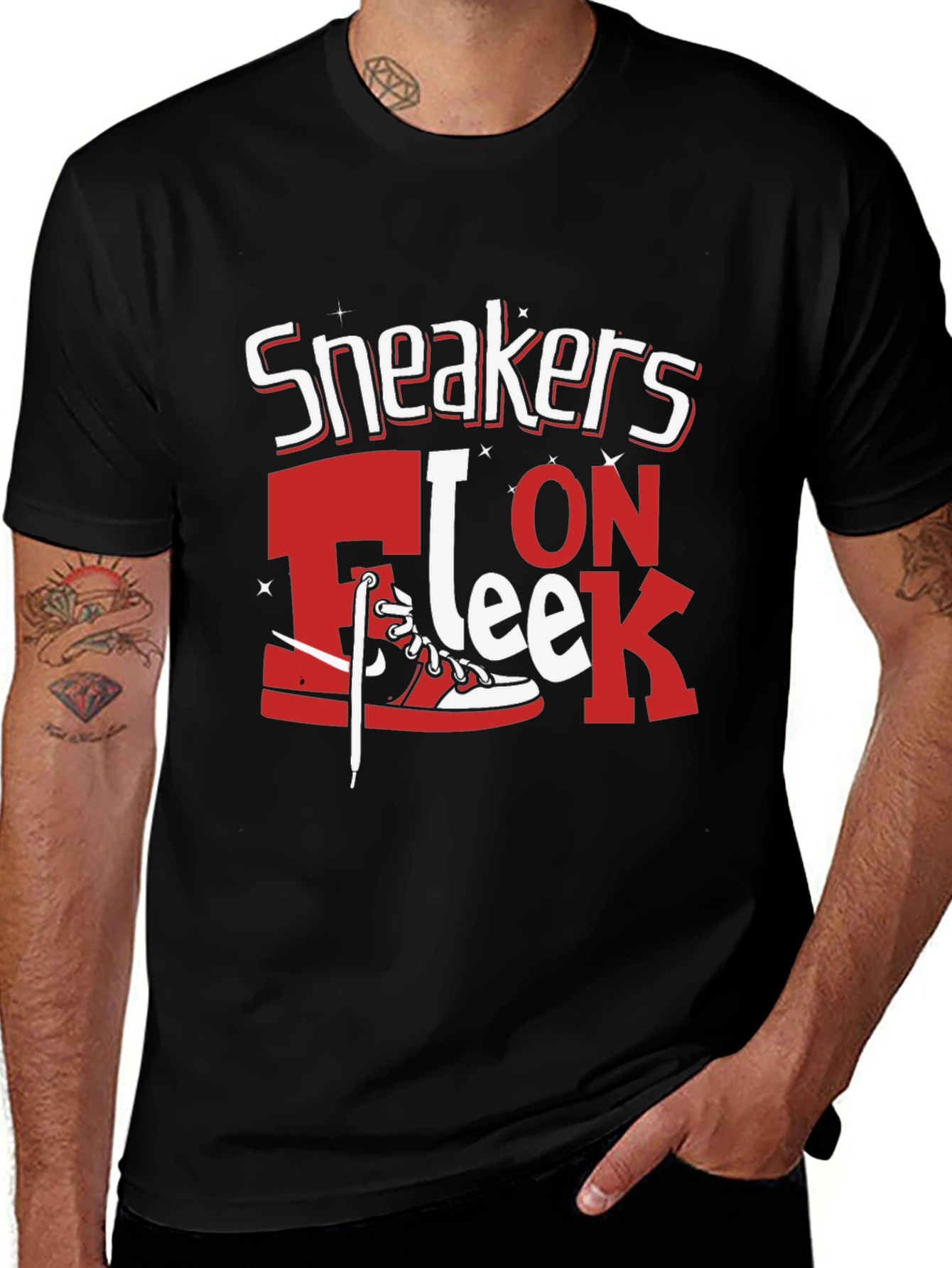 Sneakers On Fleek Graphic T-Shirt - Streetwear Fashion