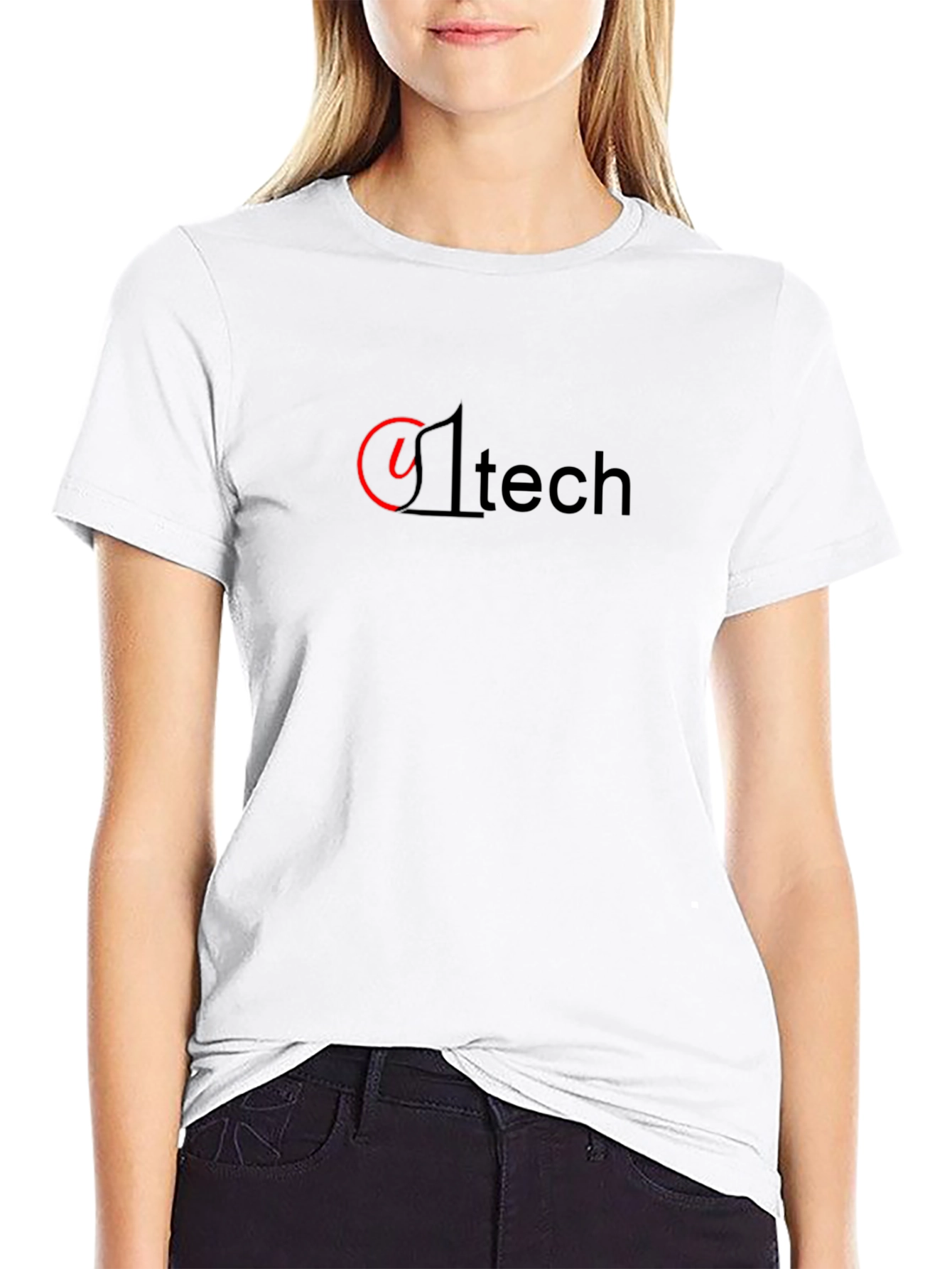 Tech Logo Black T-Shirt