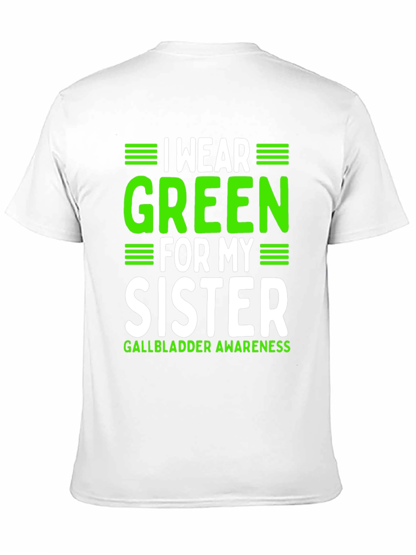 Green Sister Gallbladder Awareness T-Shirt