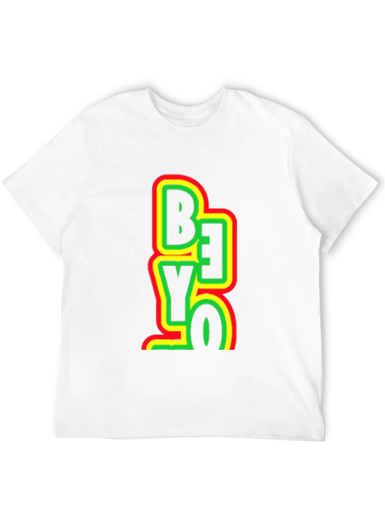 Rasta Be Yo Graphic Print Black T-Shirt
