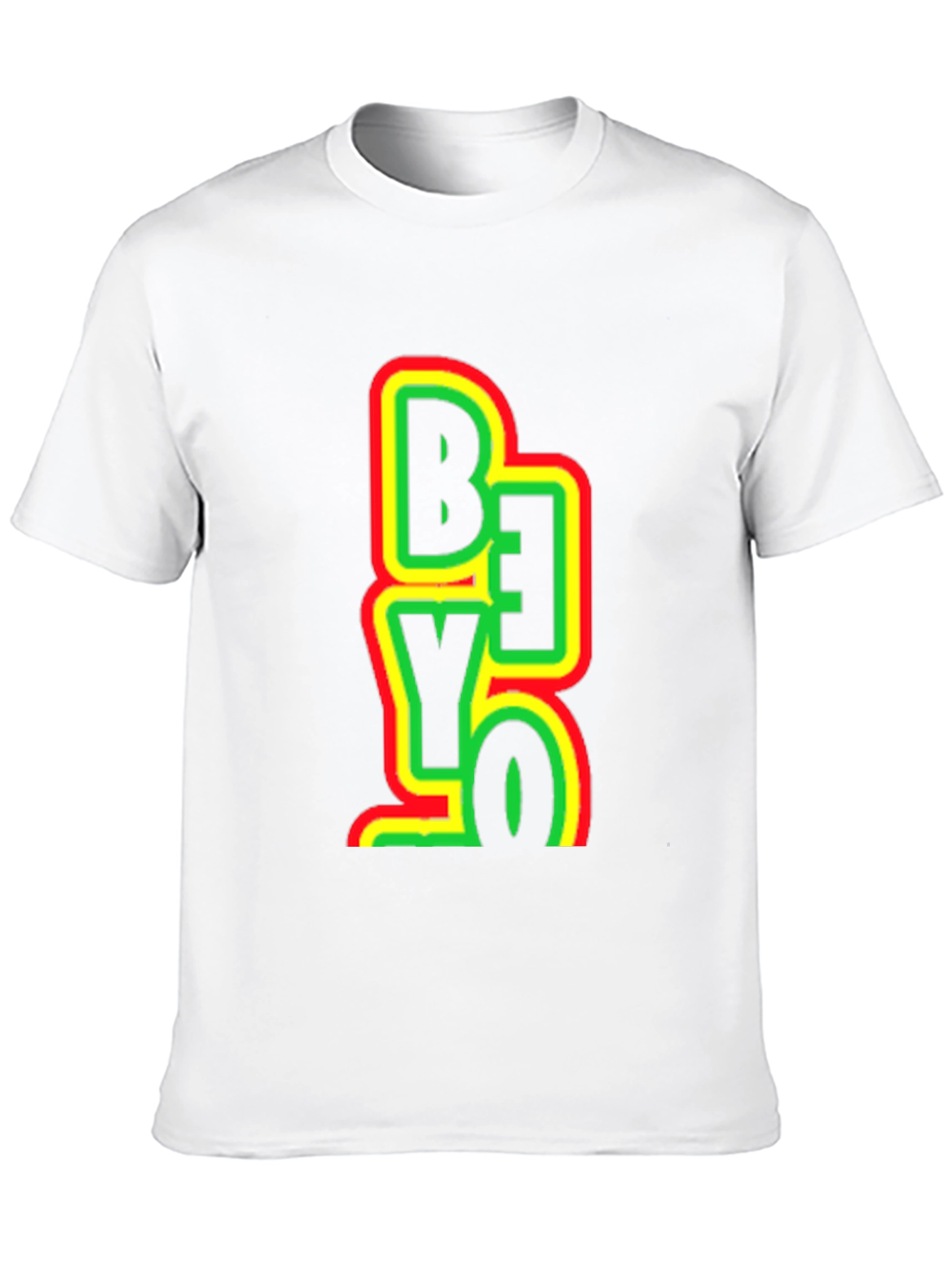 Rasta Be Yo Graphic Print Black T-Shirt