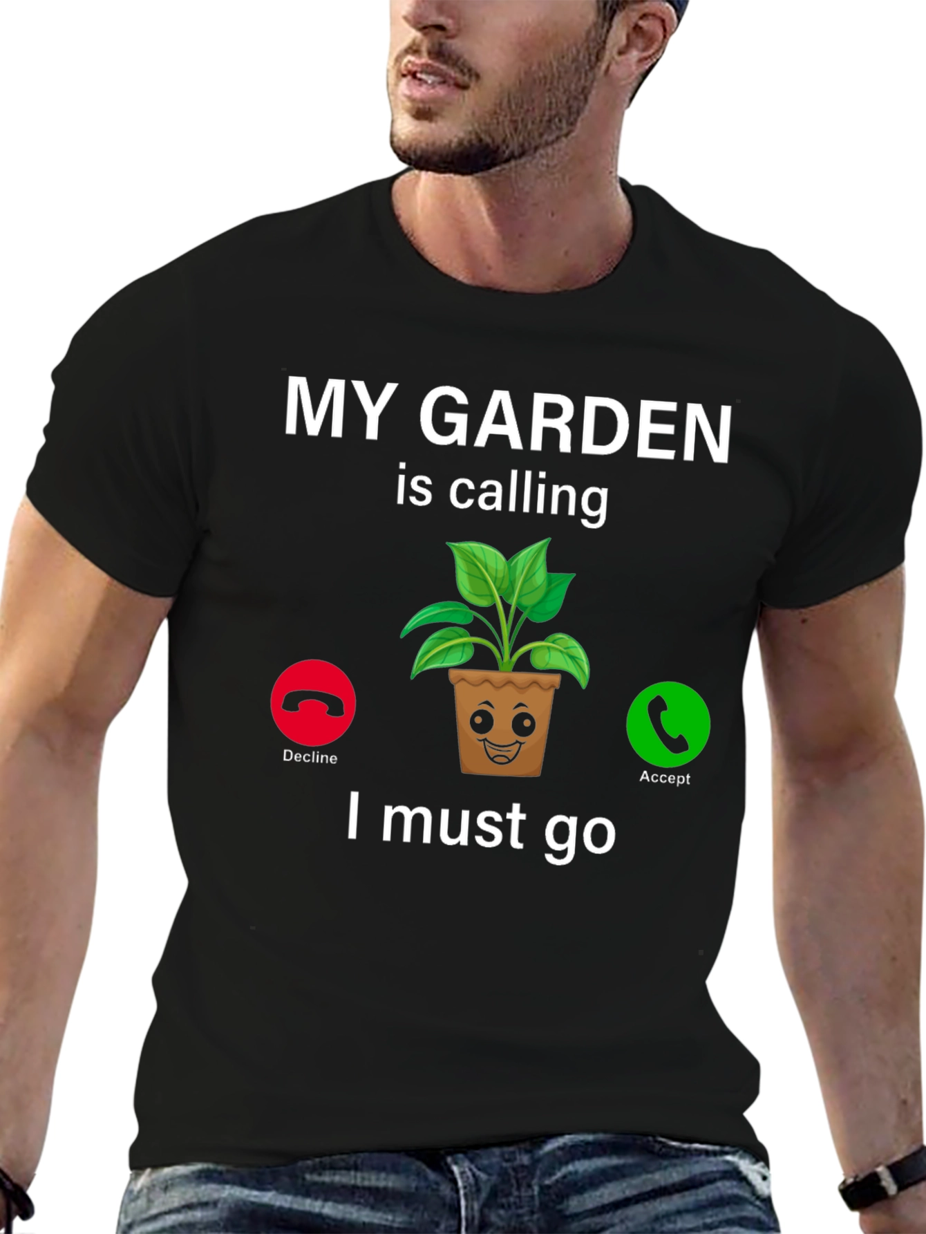 My Garden Is Calling T-Shirt - Gardener Tee