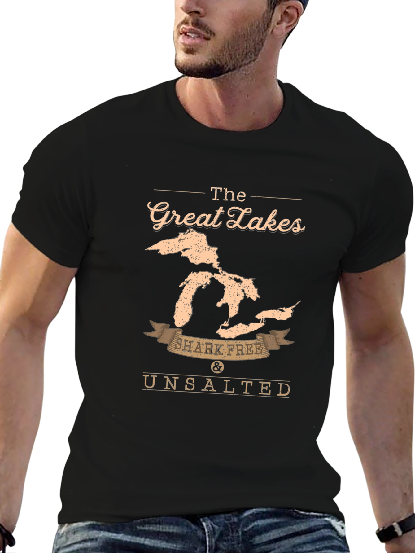 Great Lakes Shark Free Tee