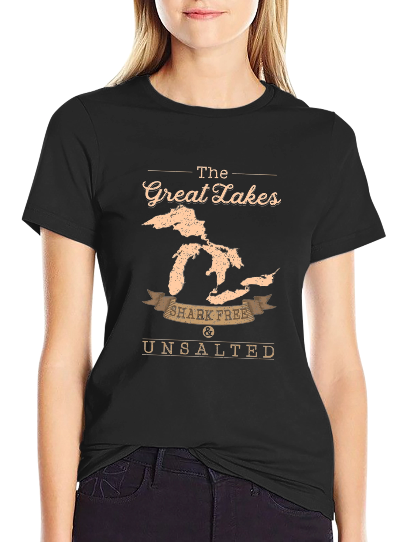 Great Lakes Shark Free Tee