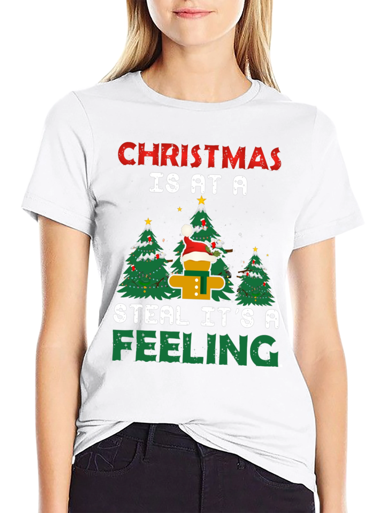 Christmas Feeling T-Shirt: Festive Holiday Tee