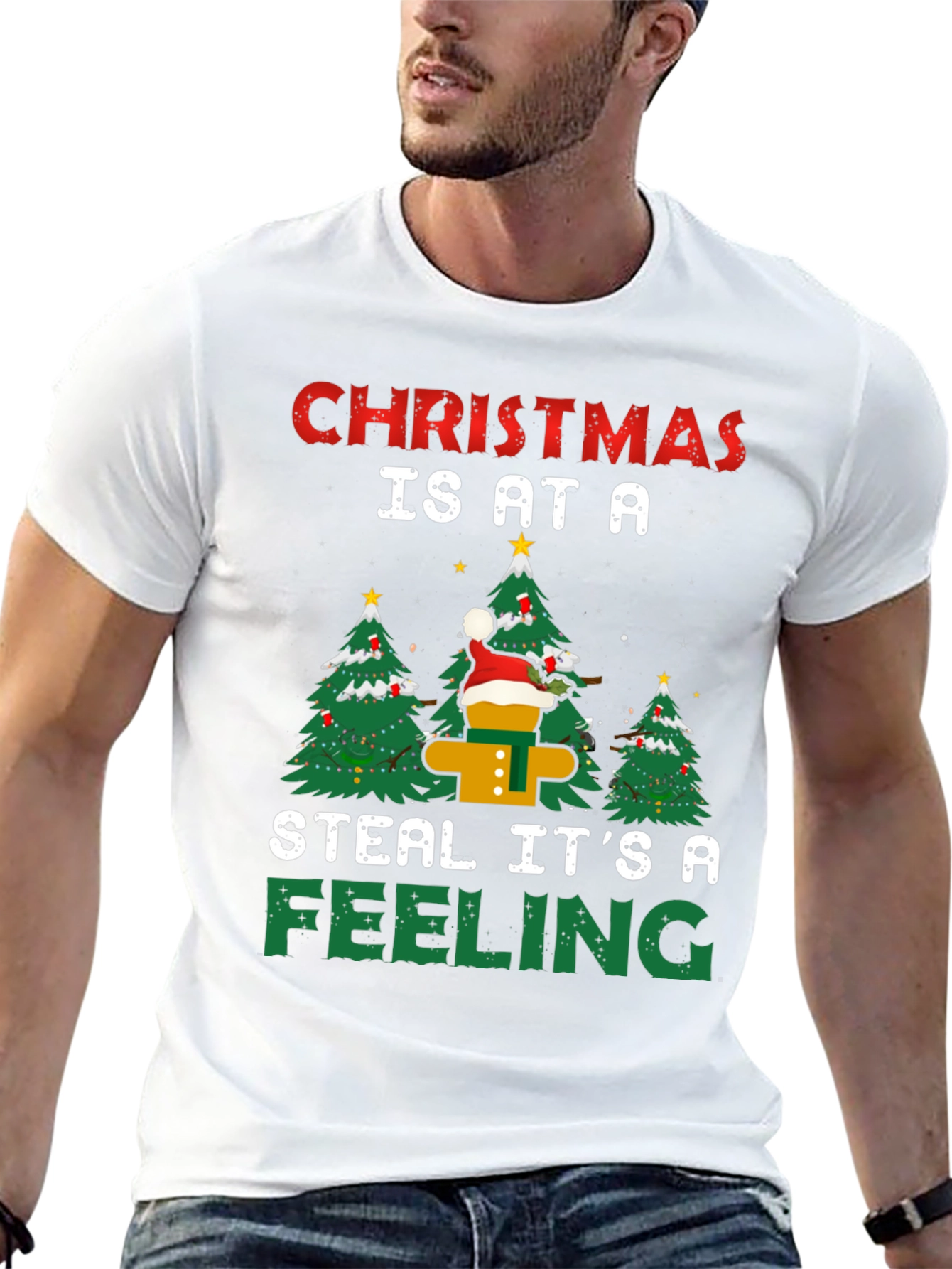 Christmas Feeling T-Shirt: Festive Holiday Tee