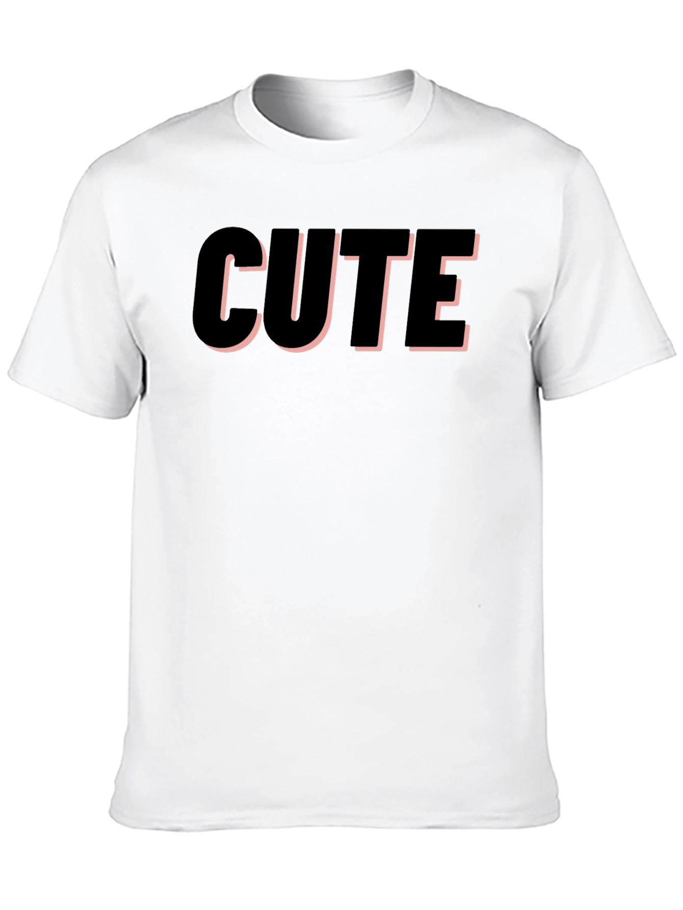 Cute Graphic Print T-Shirt - Stylish Everyday Wear