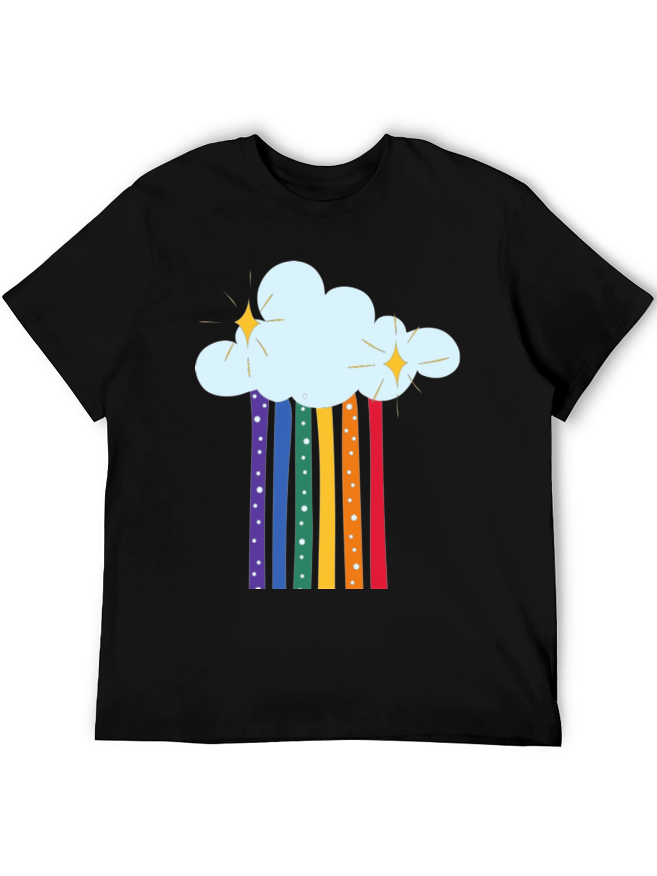 Rainbow Cloud T-Shirt - Stylish & Fun