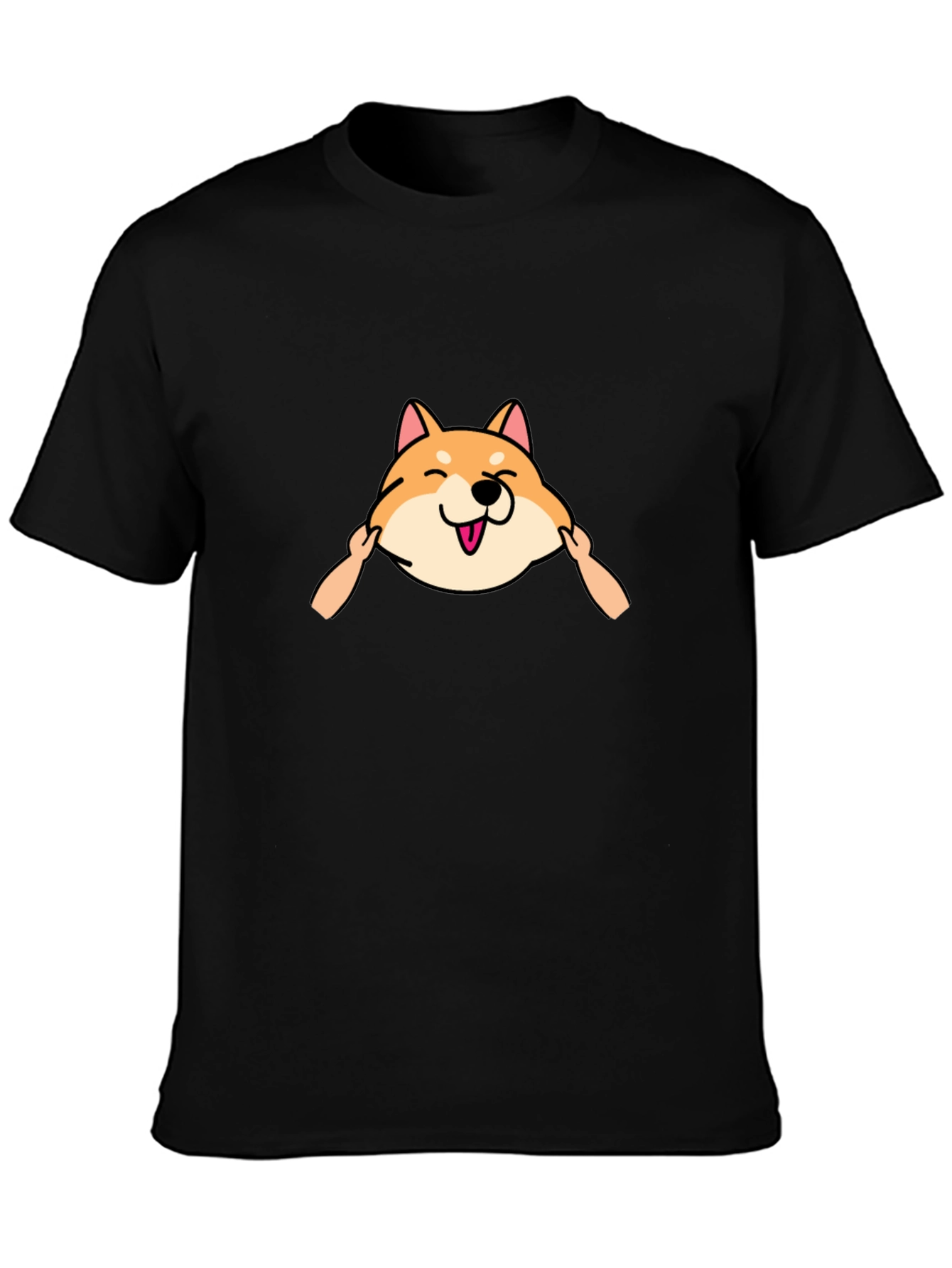 Funny Shiba Inu Graphic T-Shirt - Unisex Black Tee