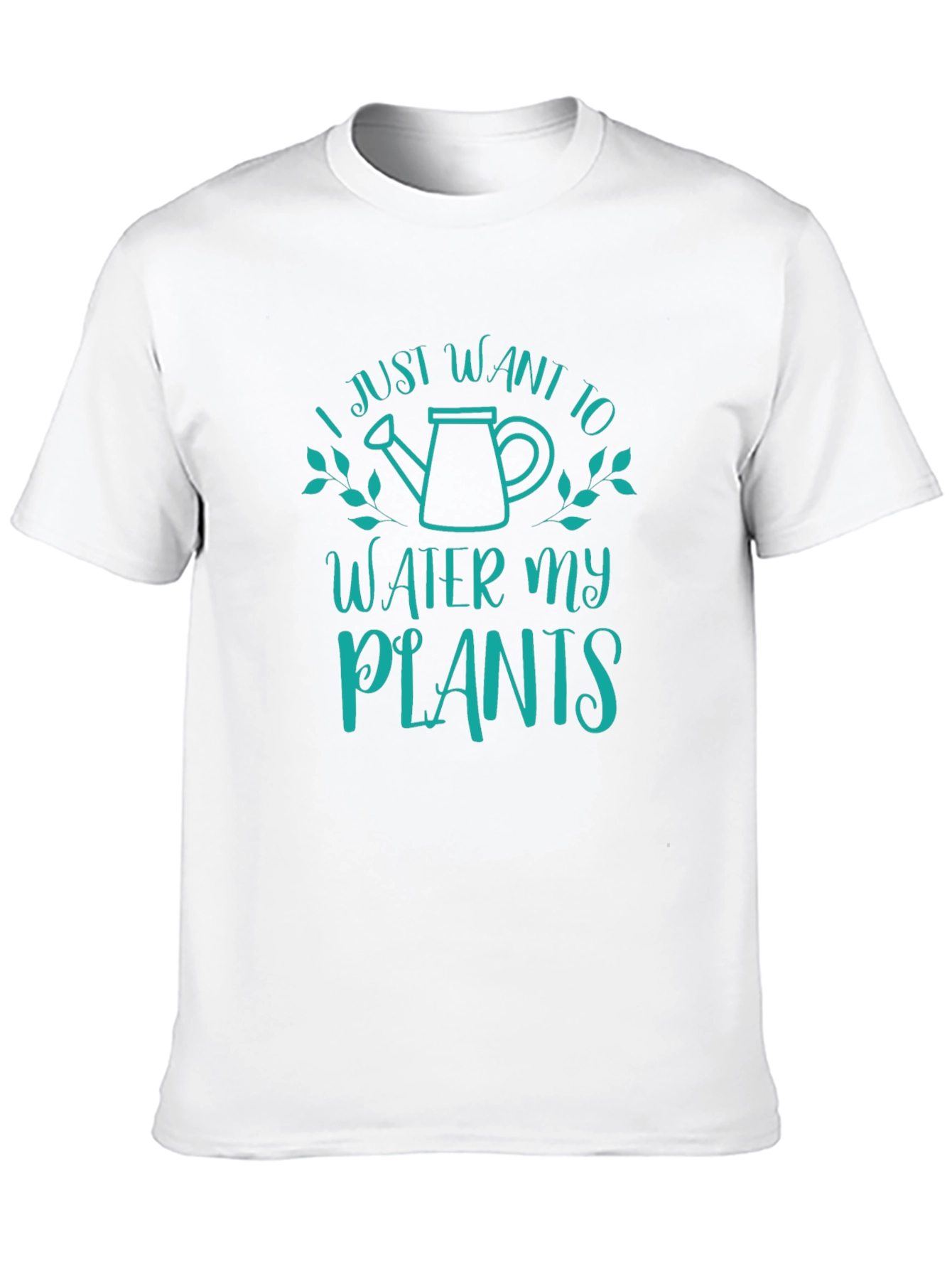 I Just Want To Water My Plants Graphic Tee
