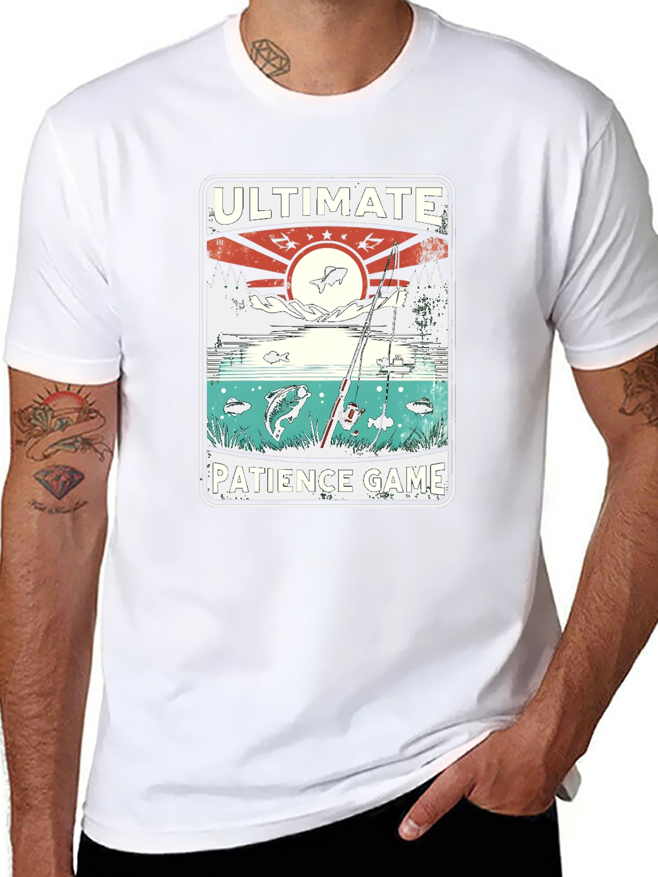 Ultimate Patience Game Fishing T-Shirt