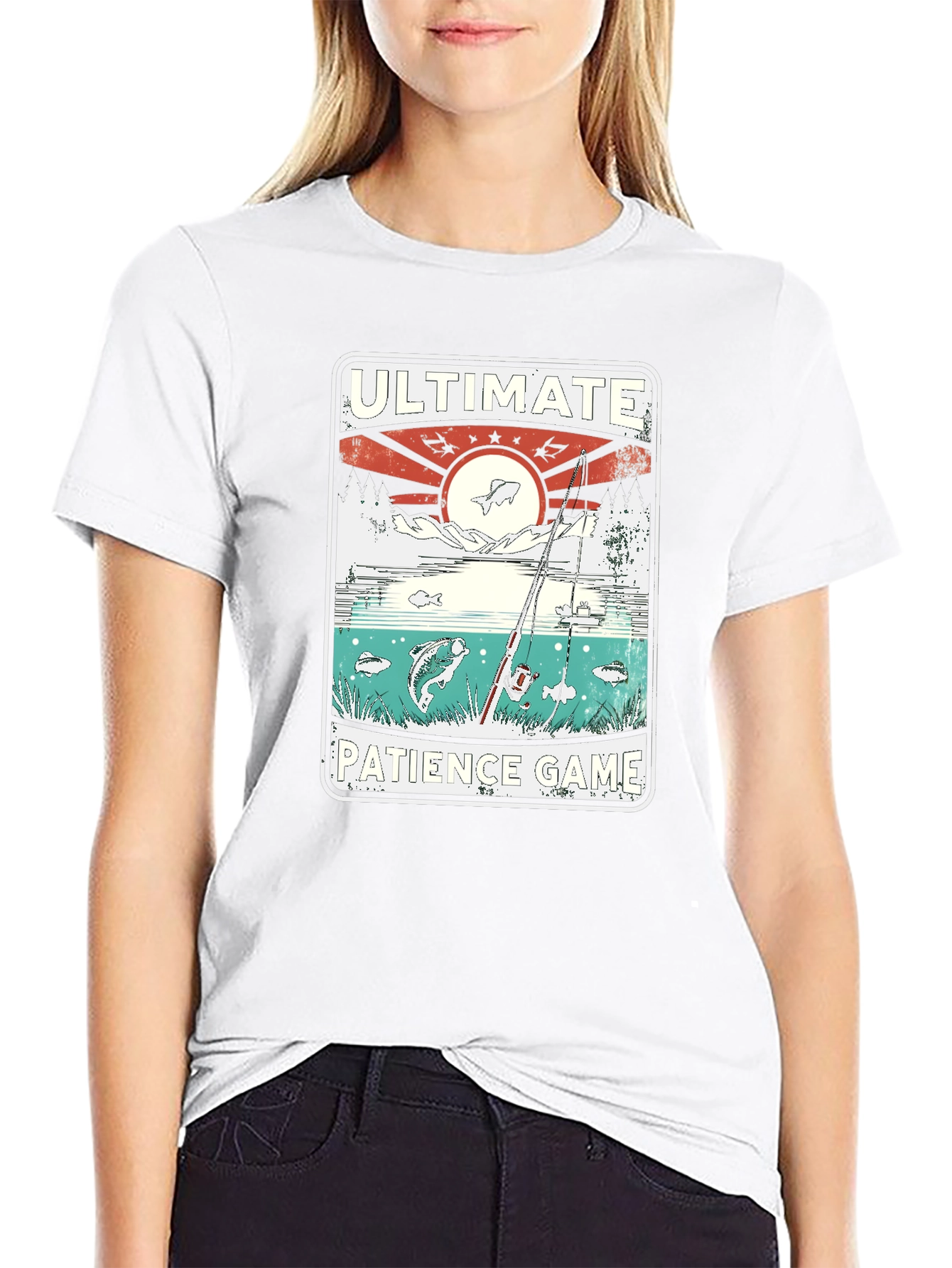 Ultimate Patience Game Fishing T-Shirt