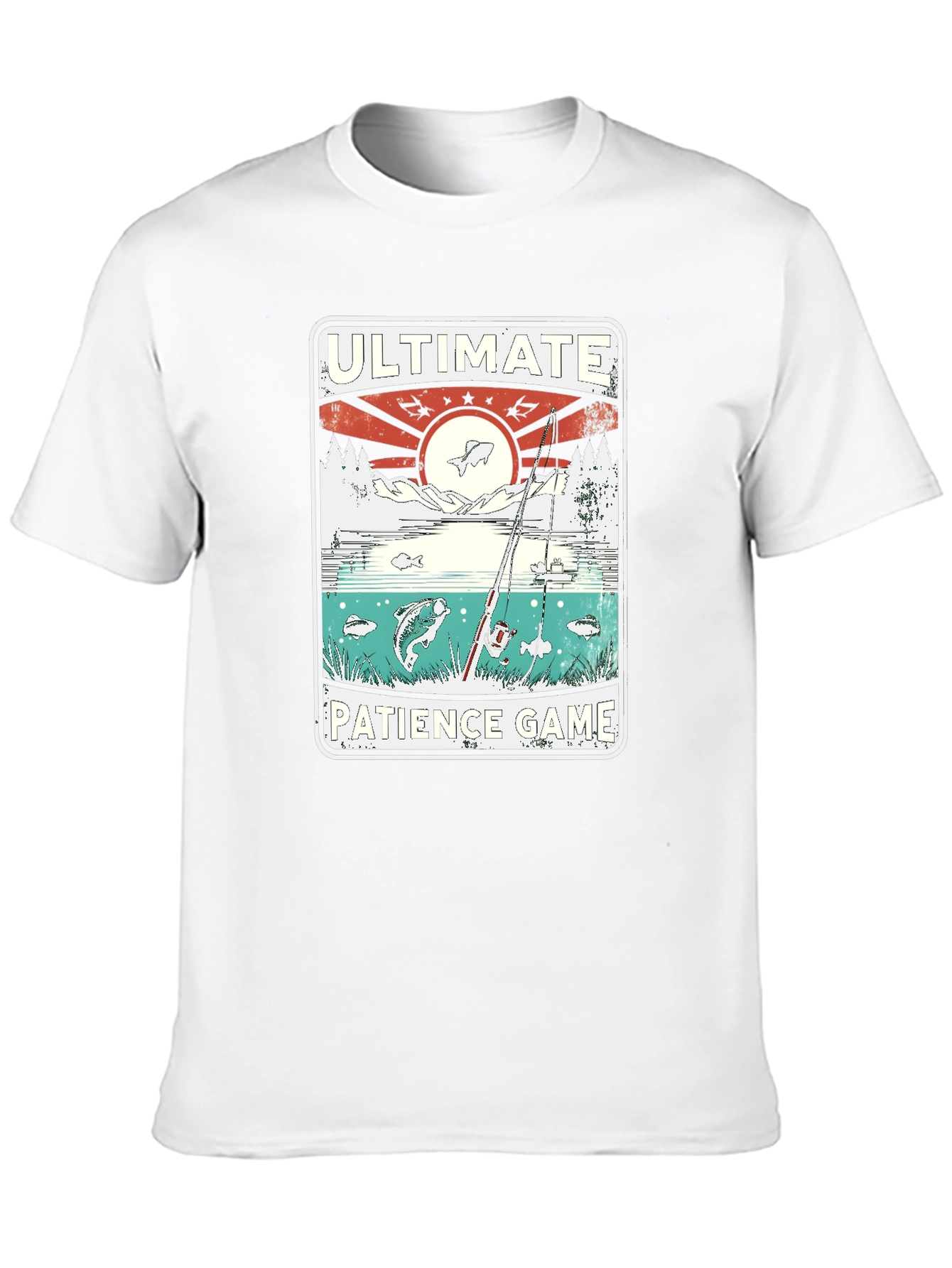Ultimate Patience Game Fishing T-Shirt